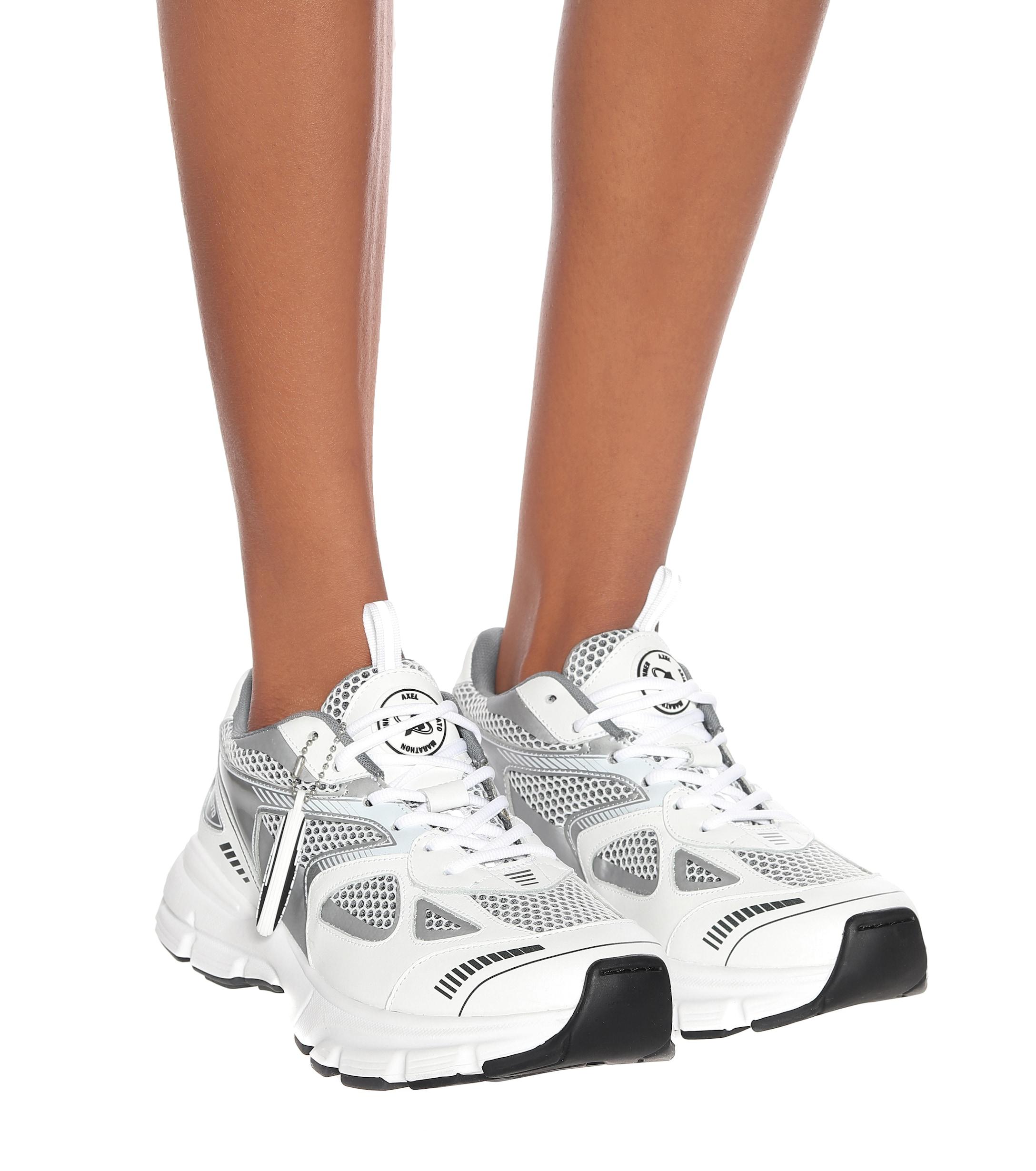 axel arigato marathon runner silver