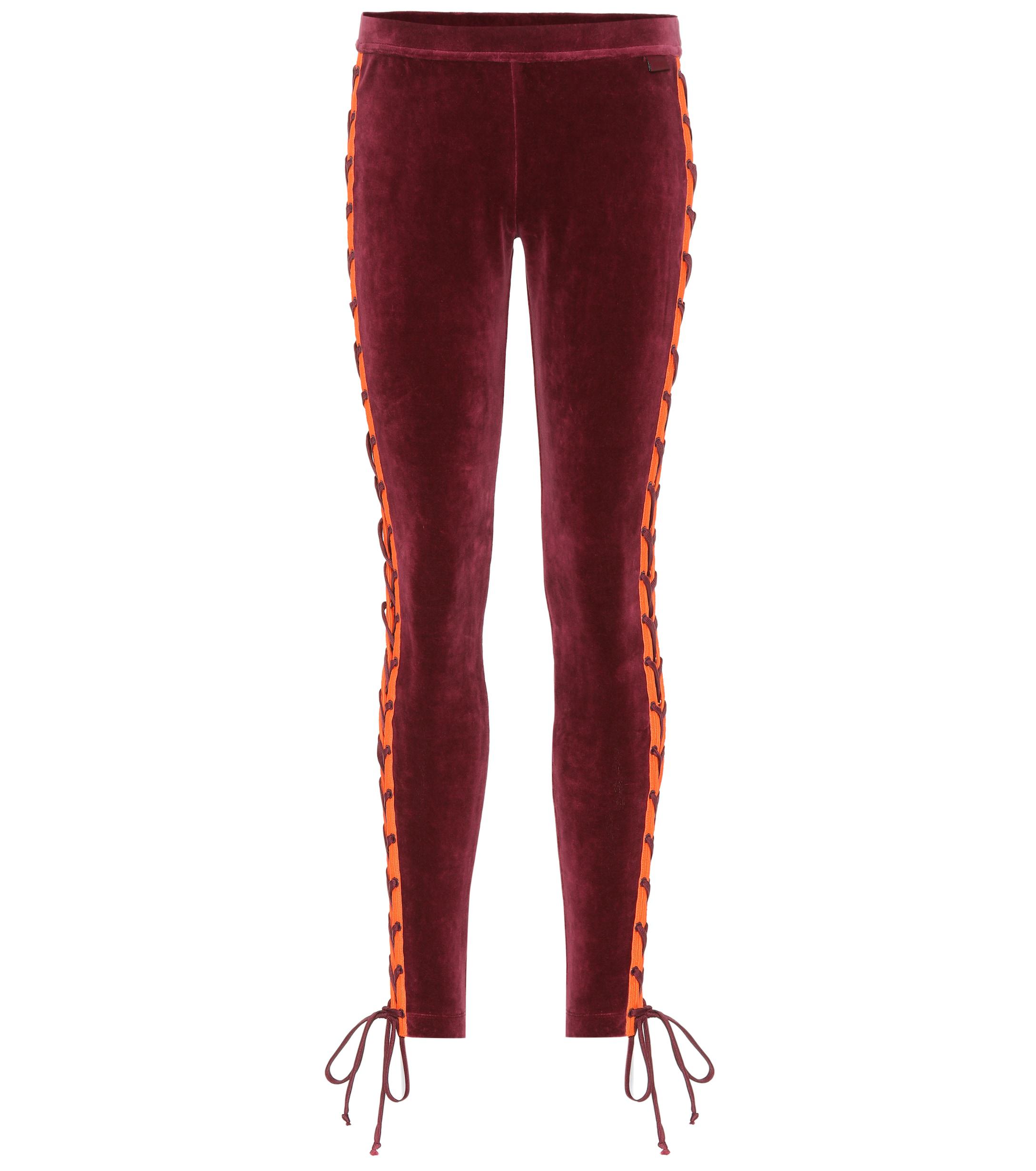 puma velour pants women's