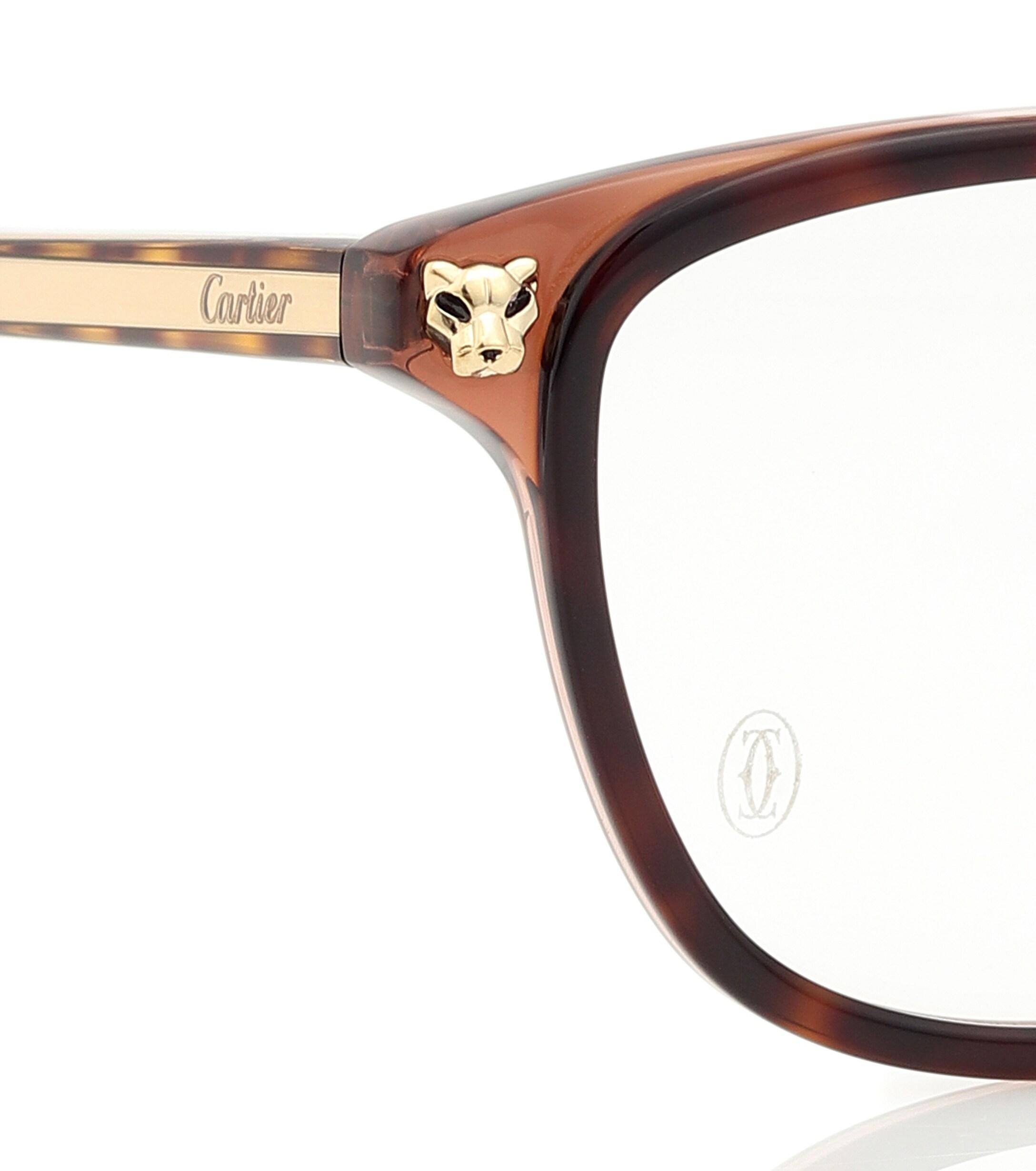 cartier panthere eyeglass frames