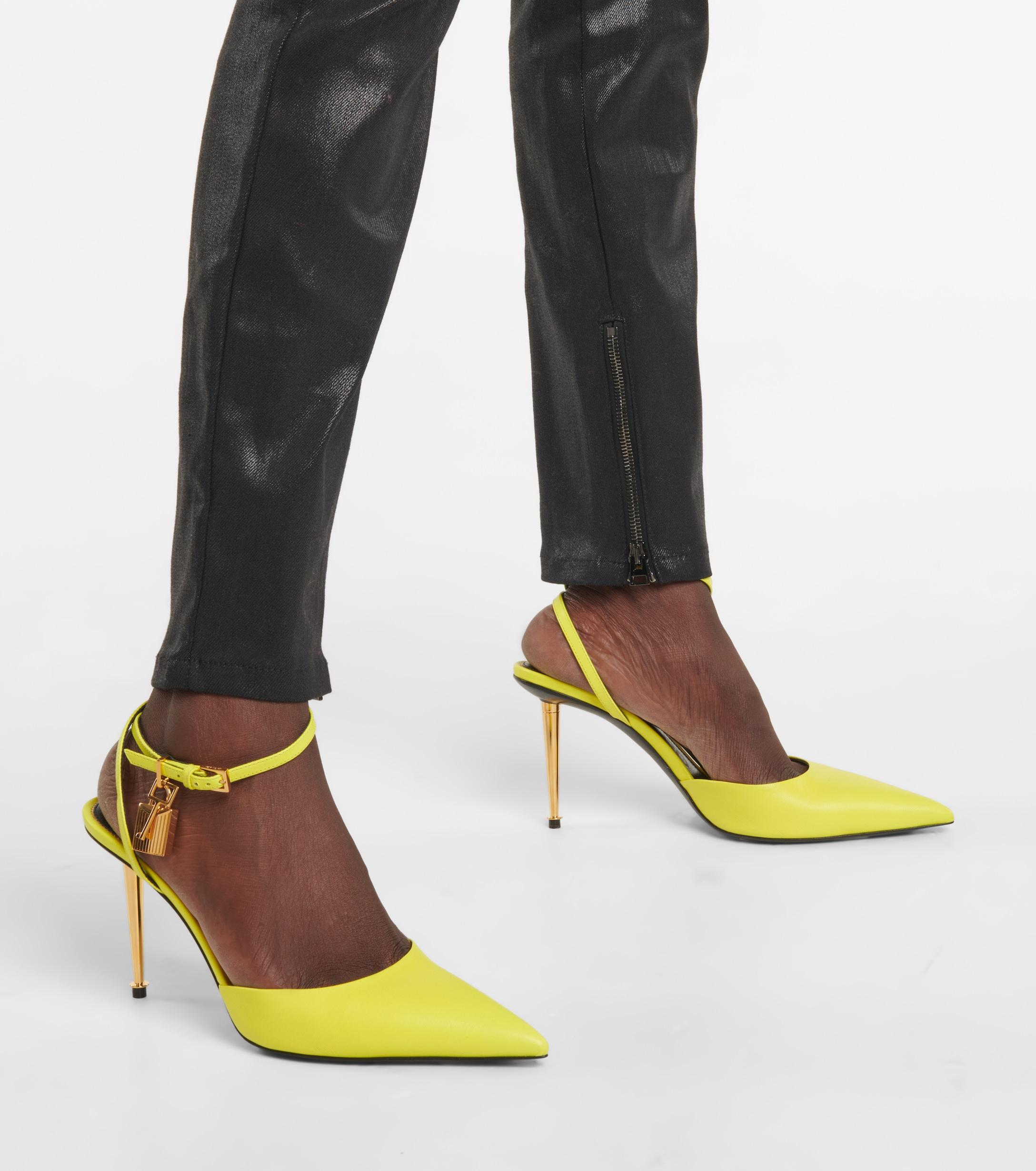 yellow tom ford heels