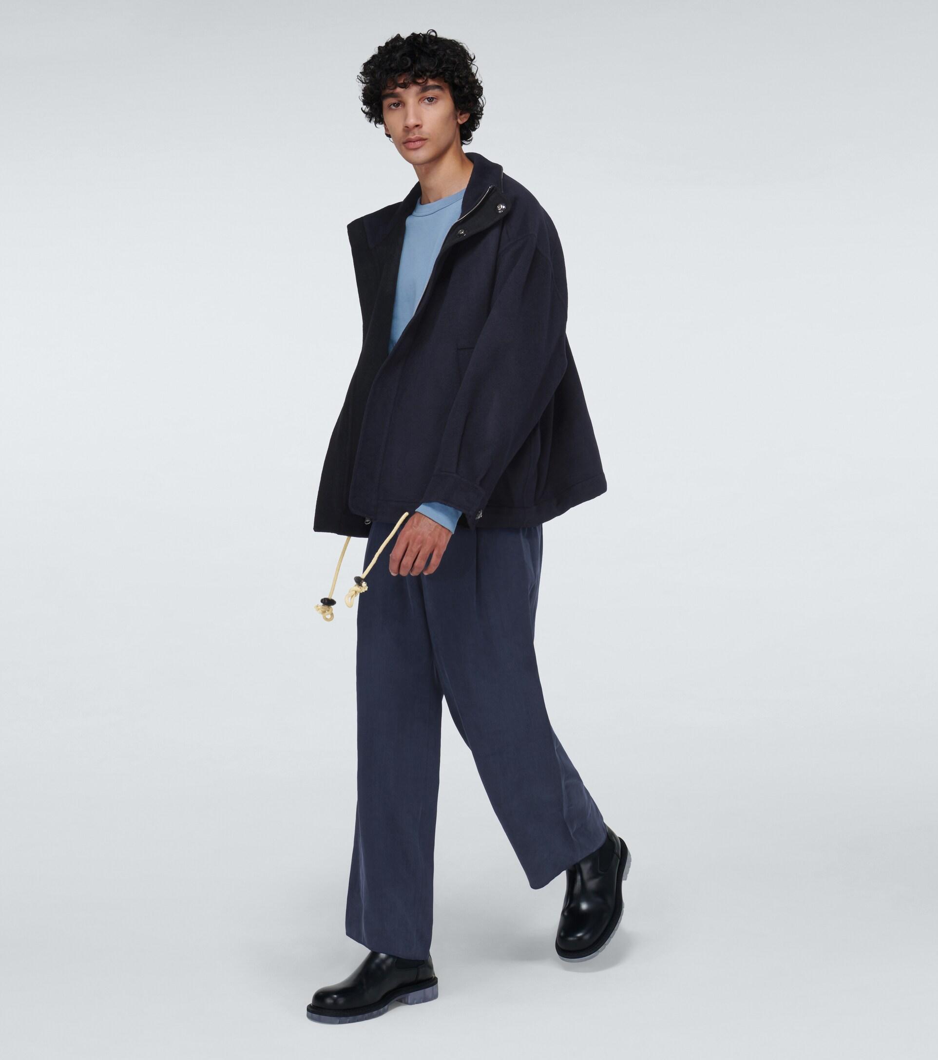 Nanushka Hayden Wool-silk Parka Jacket 