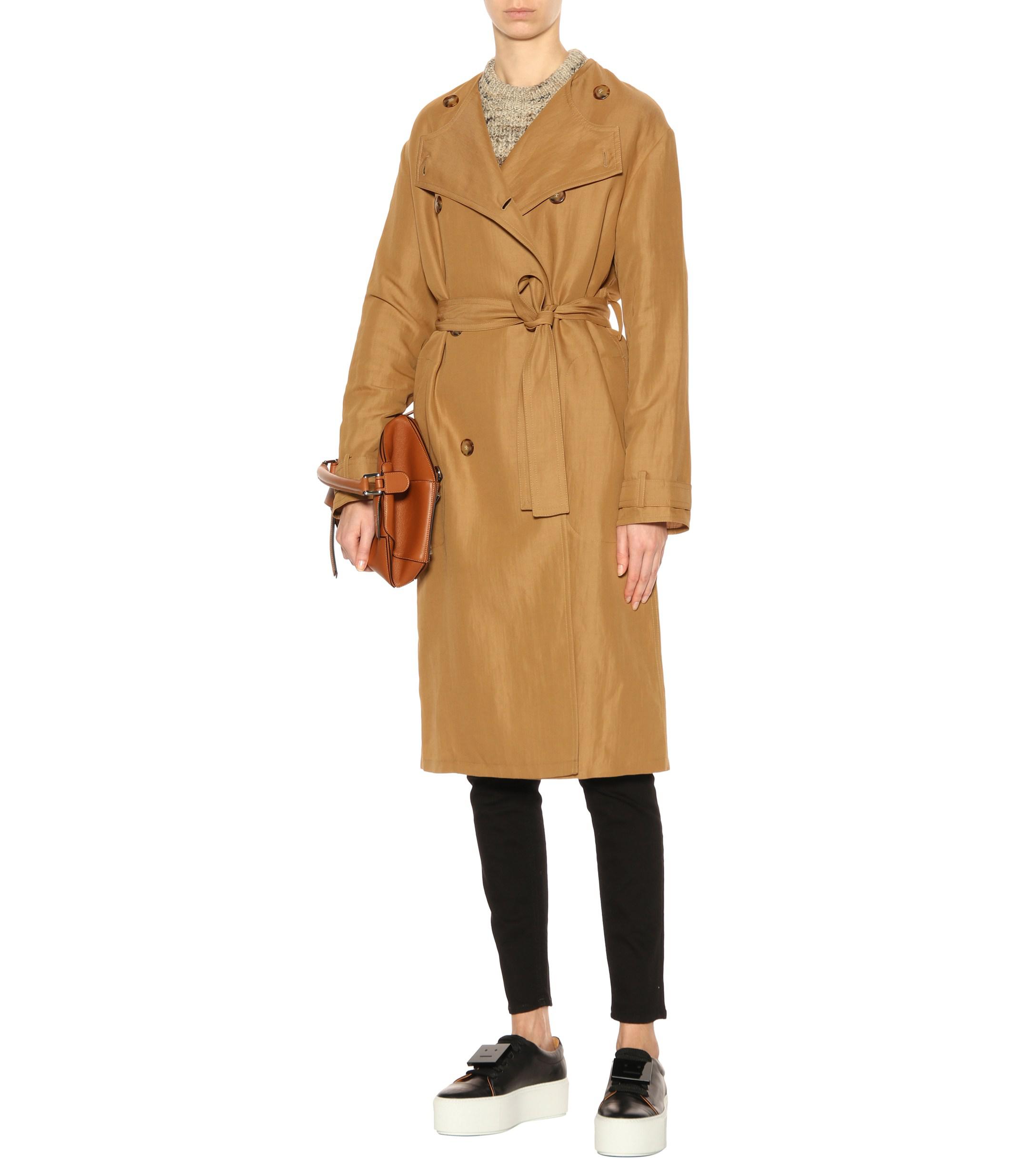 acne studios drihanna platform leather sneakers