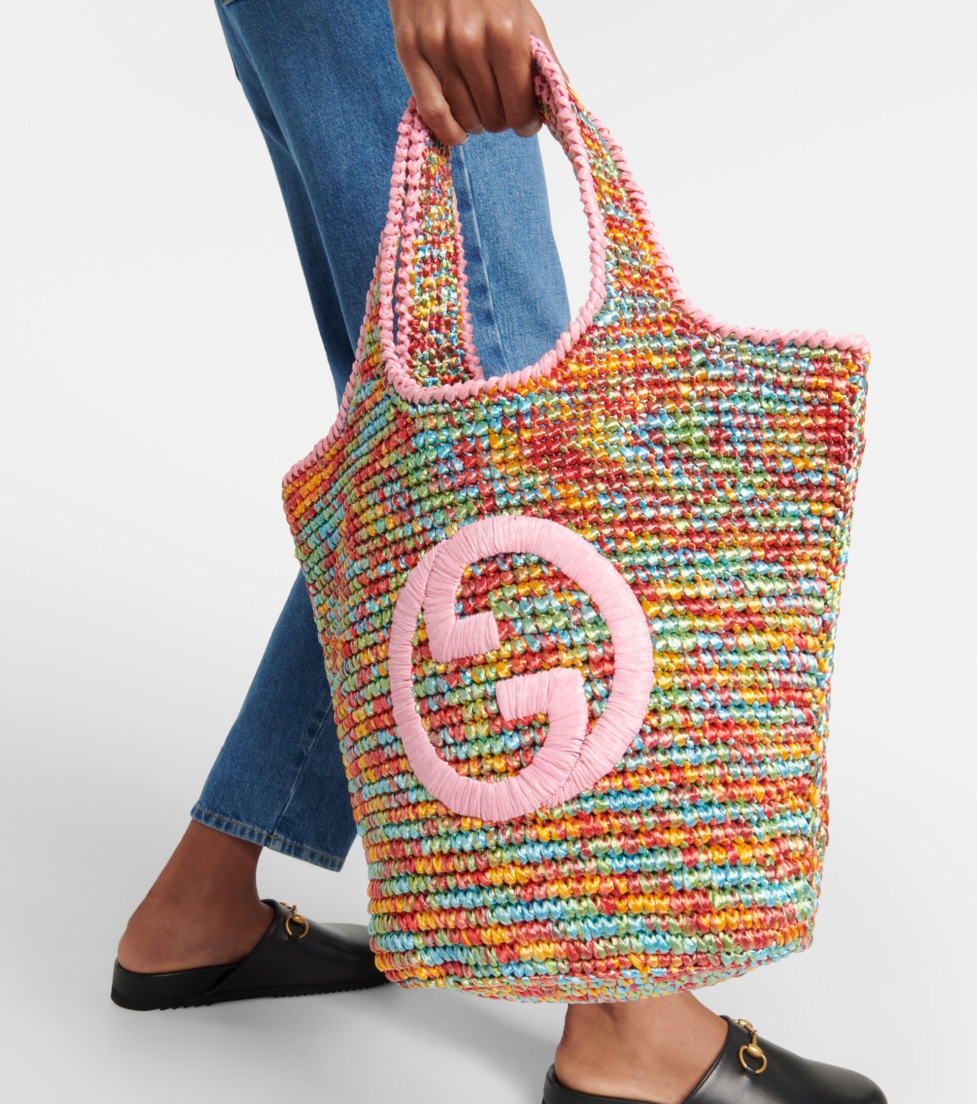 Gucci Blondie Logo-Patch Tote Bag
