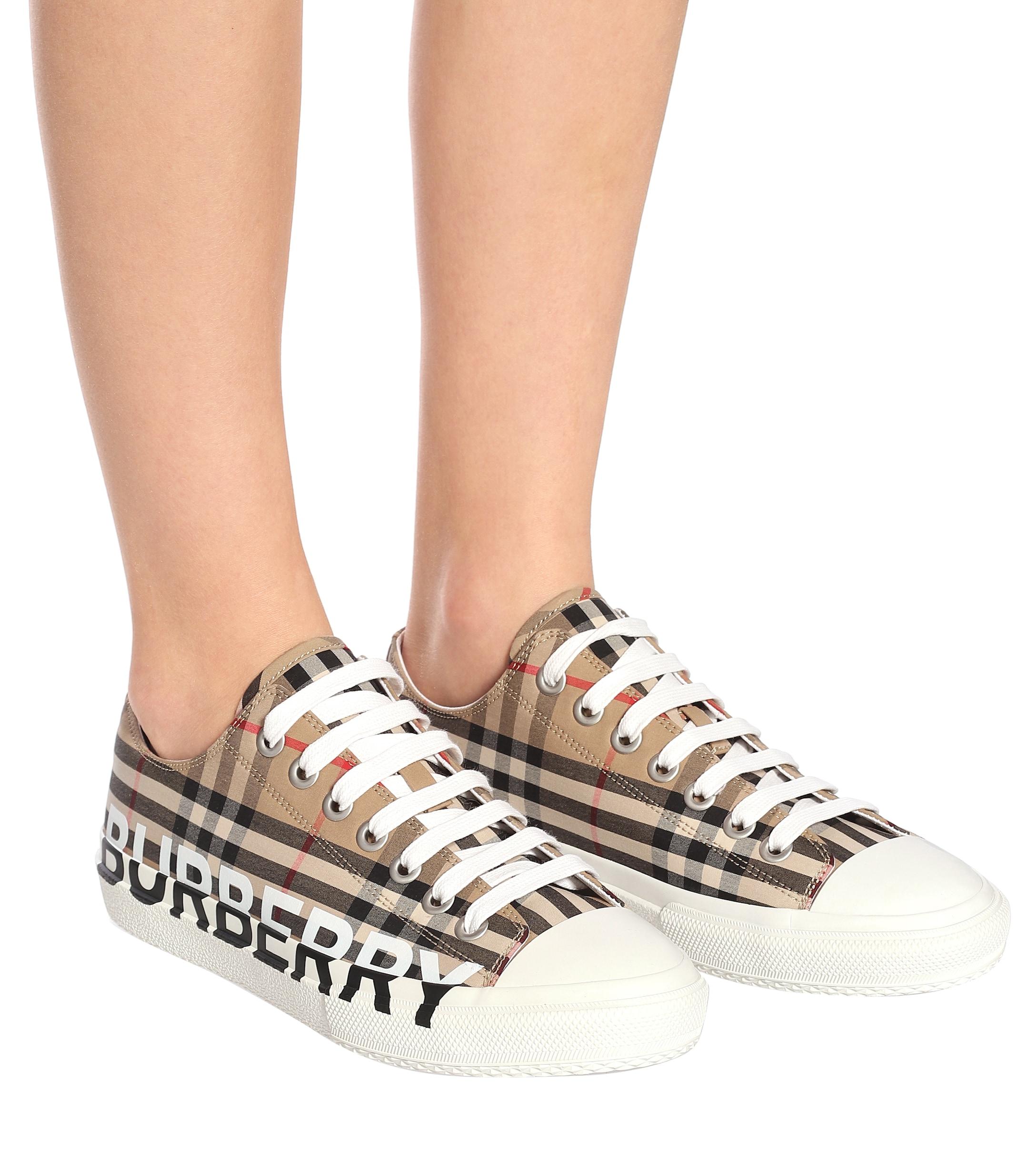 Burberry Vintage Check Sneaker - www.inf-inet.com