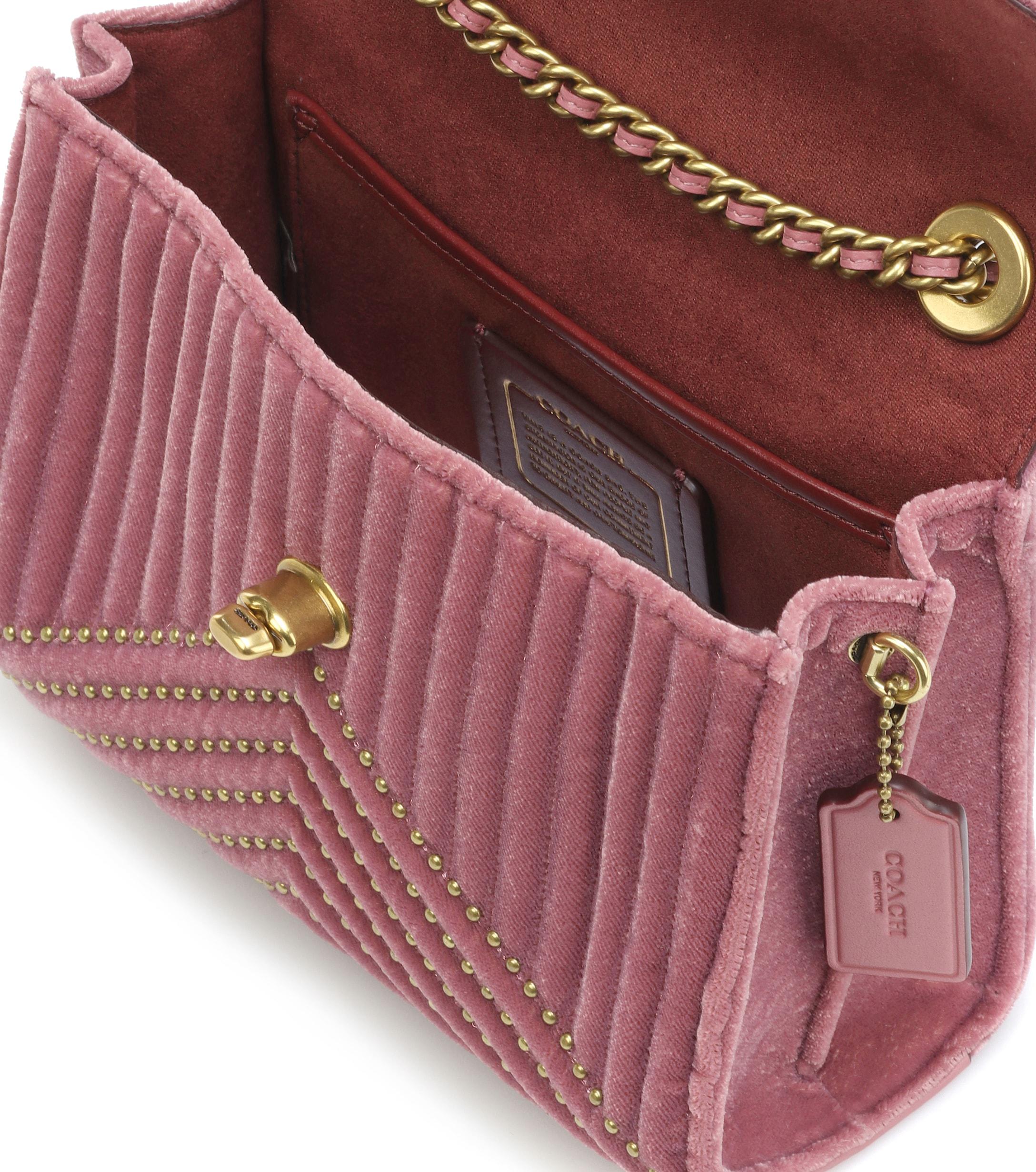 coach parker quilted convertible shoulder bag
