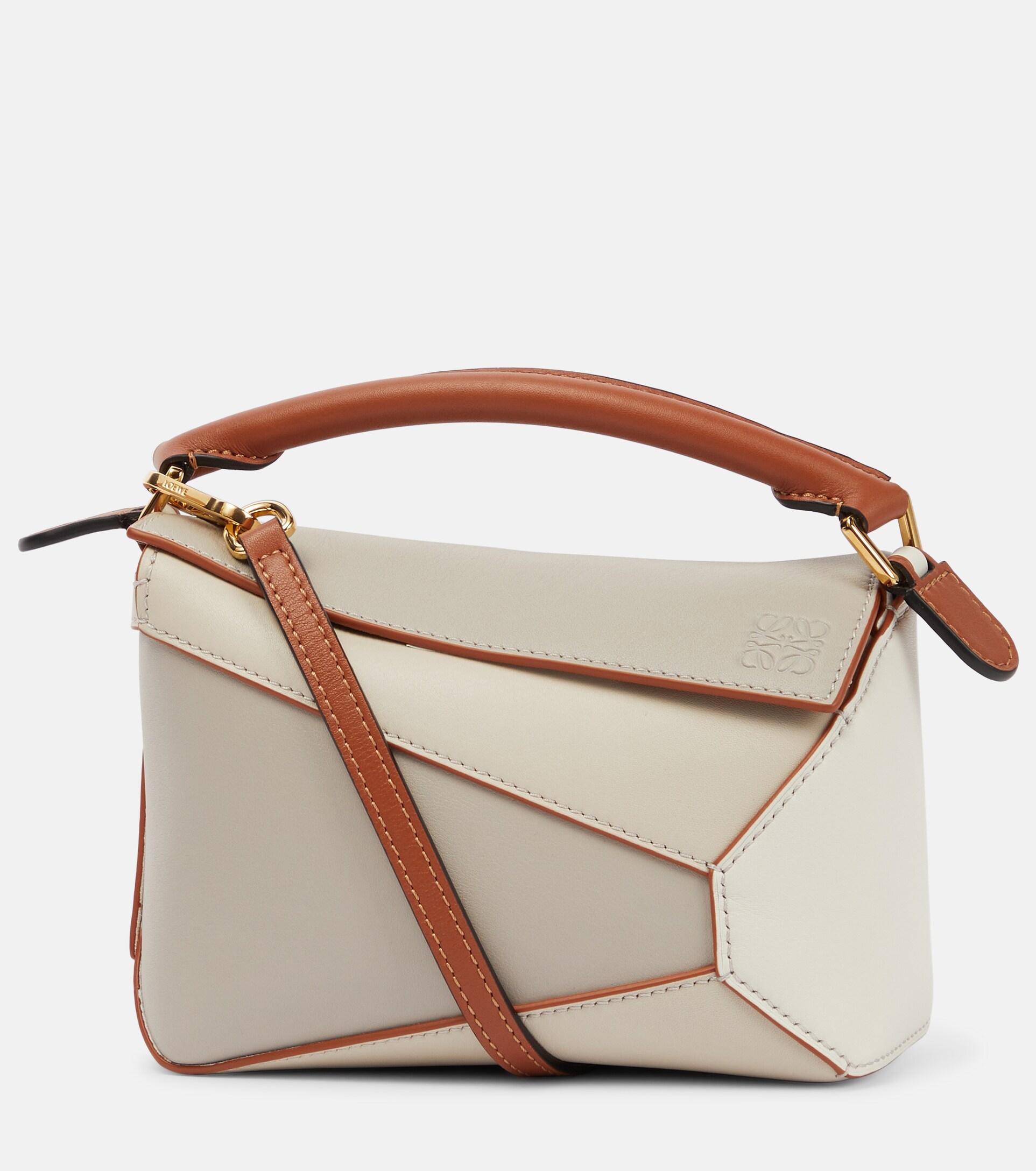 Loewe Puzzle Mini Leather Shoulder Bag