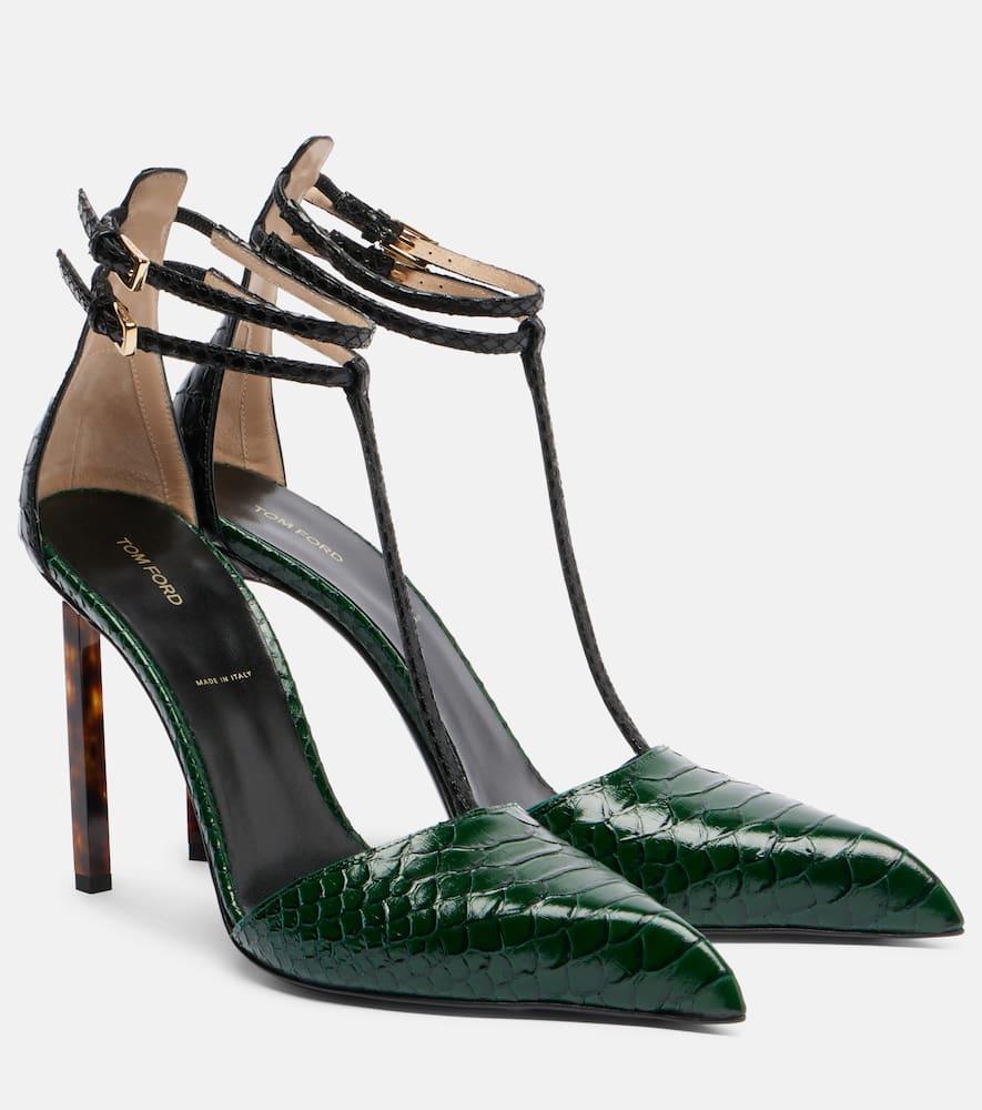 TOM FORD オリーブグリーン ハイヒール　38 W1292T MCA Green Tom Ford Shoes for Women | Lyst