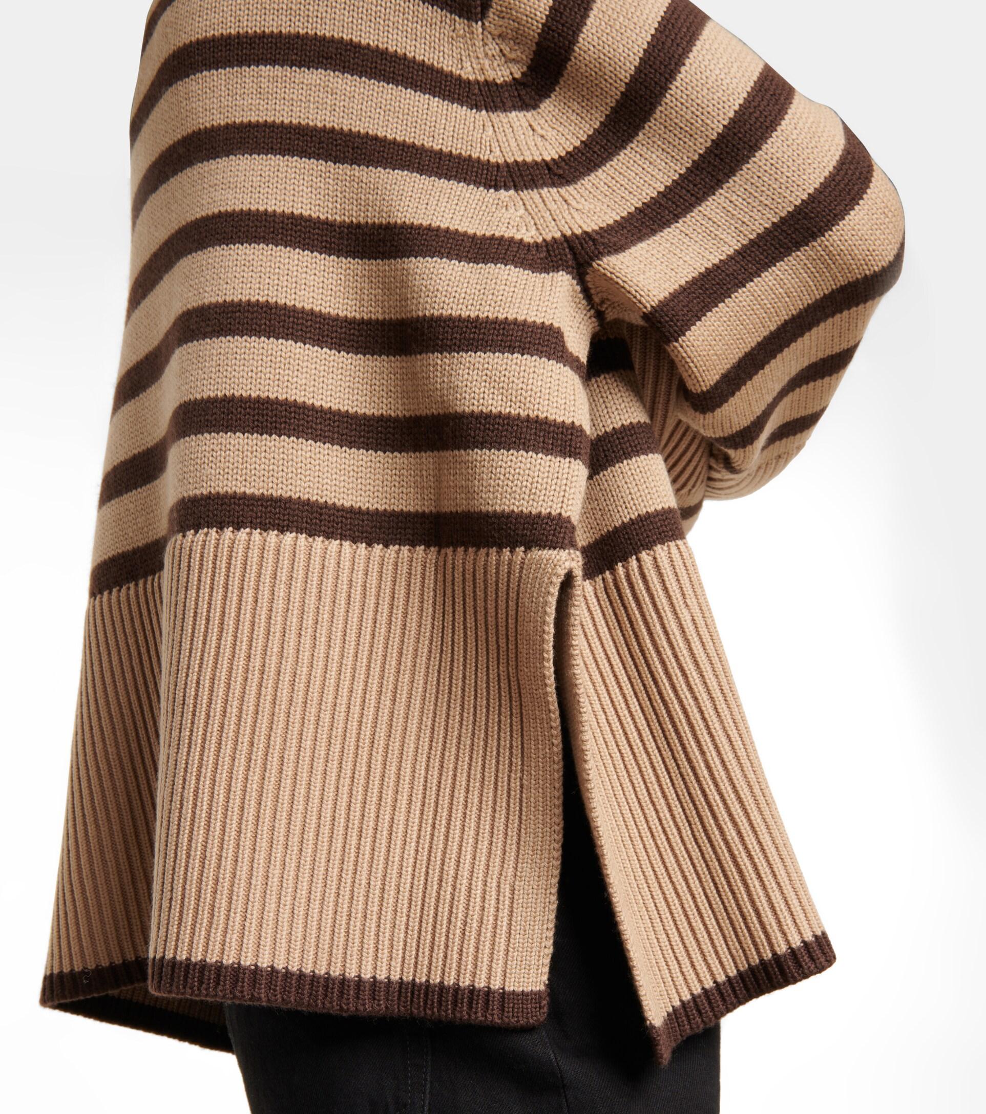 Totême Toteme Striped Turtleneck Wool 