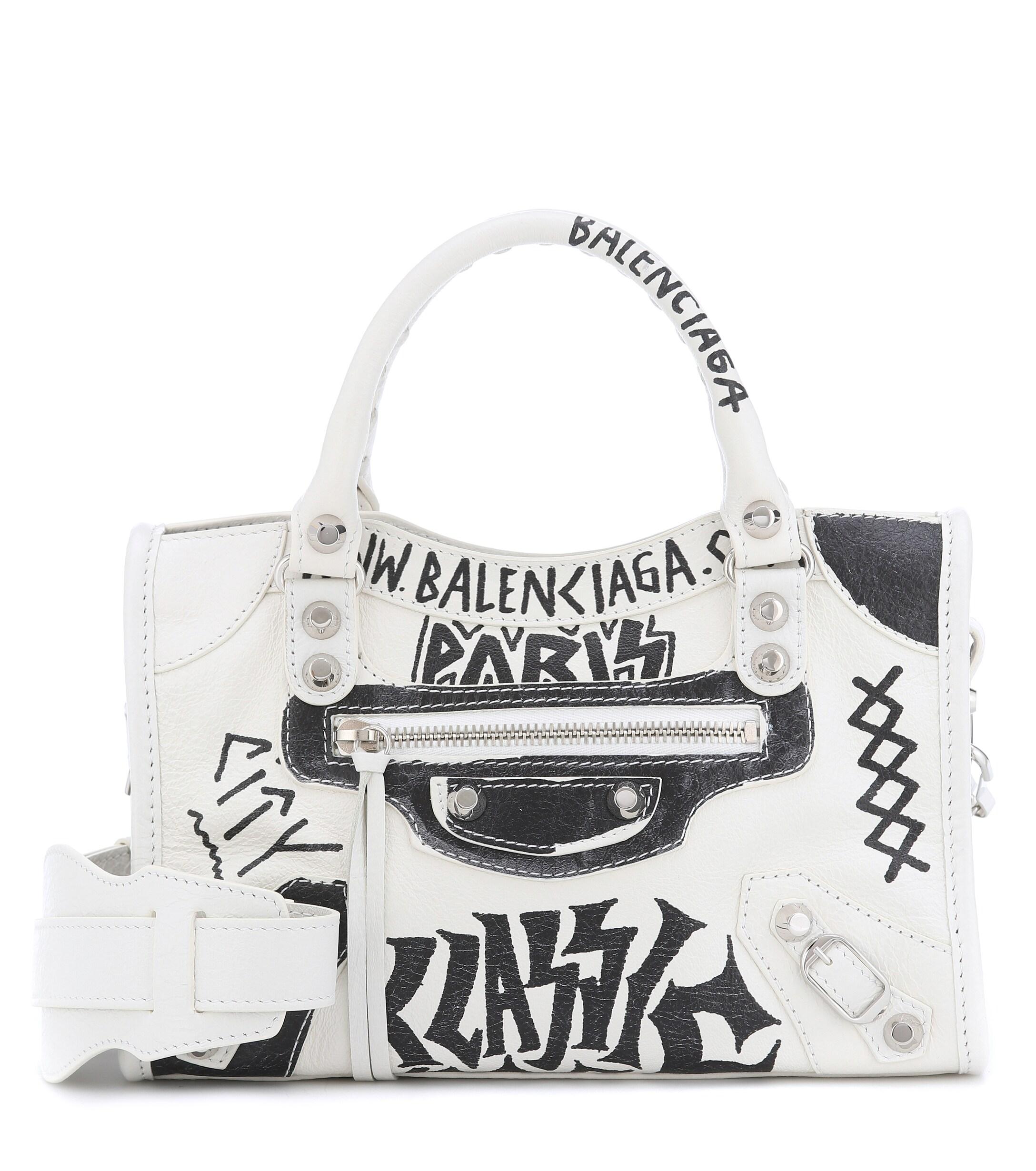 balenciaga graffiti small