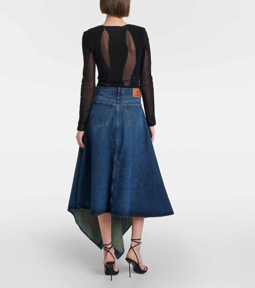 ワンピース Y PROJECT Women Mid Skirts 104DR006 BLUE Y Project Skirts | Garmentory