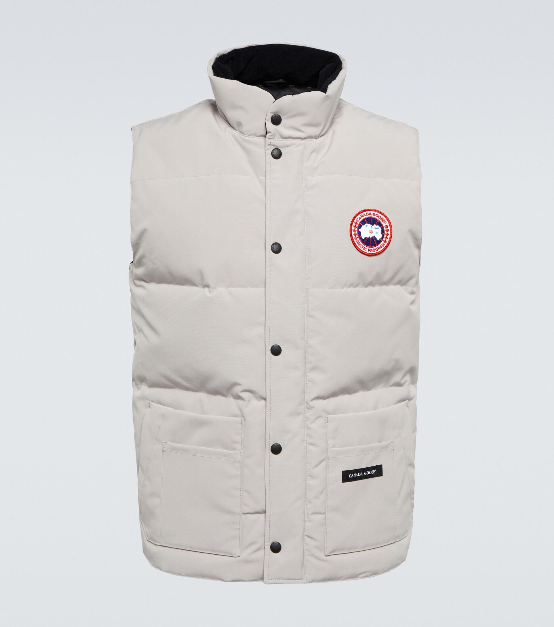 Canada Goose Freestyle Down Vest in White for Men | Lyst