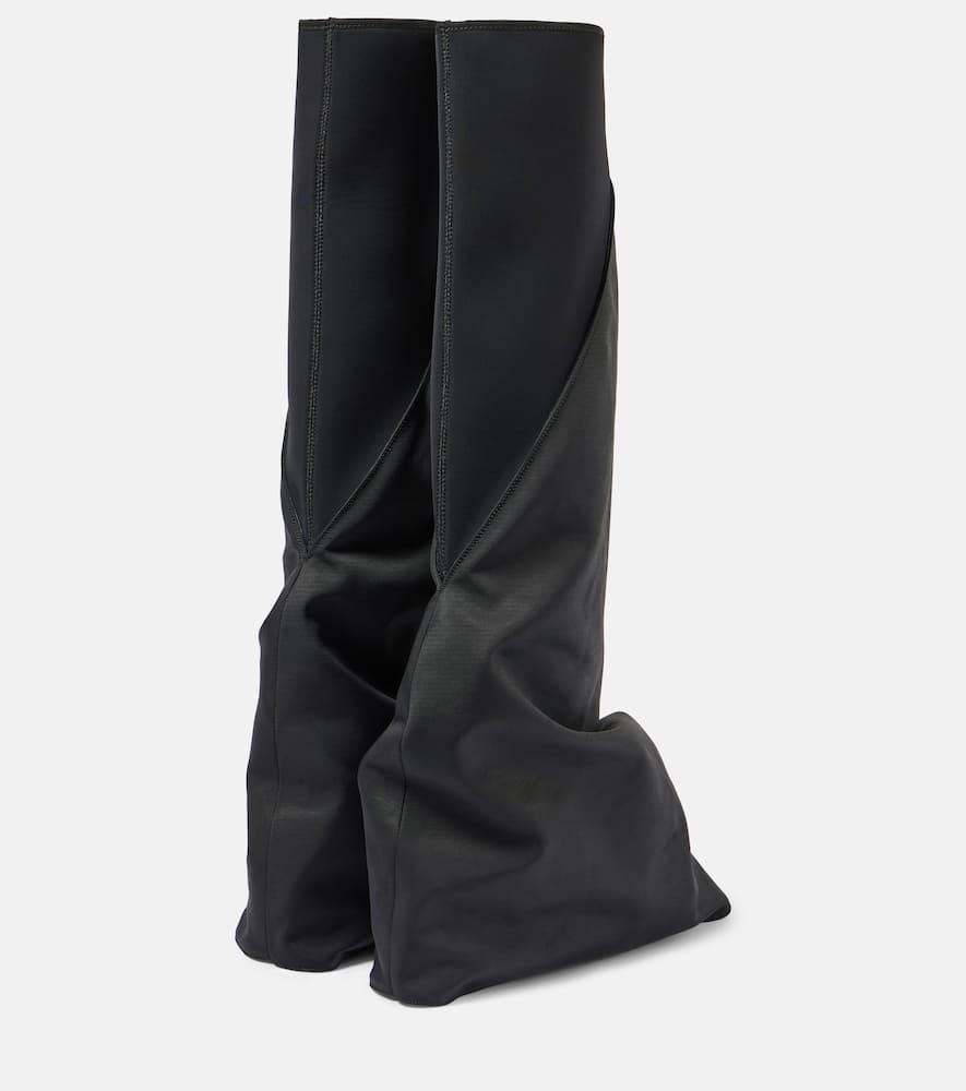 Rick Owens Drkshdw Fetish Knee-High Boots in Black | Lyst