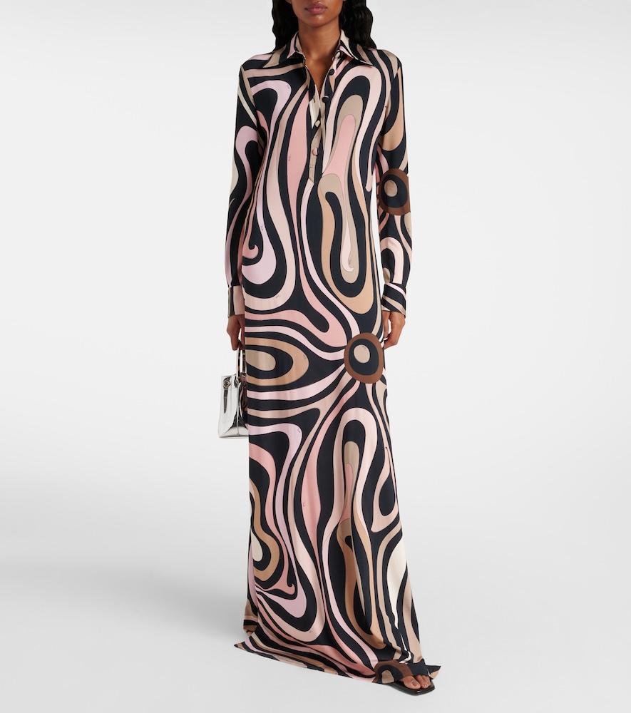 emilio pucci shirt dress Pucci Girls Onde Shirt Dress in Pink 4 Yrs