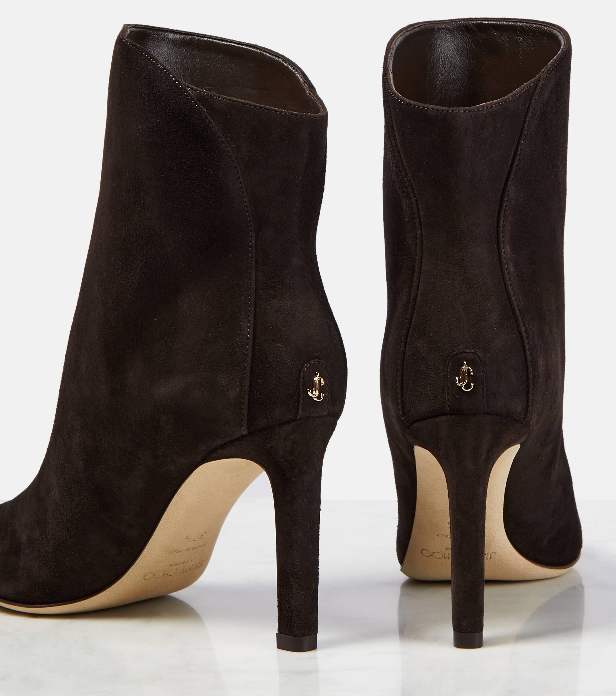 Jimmy choo heel boots best sale
