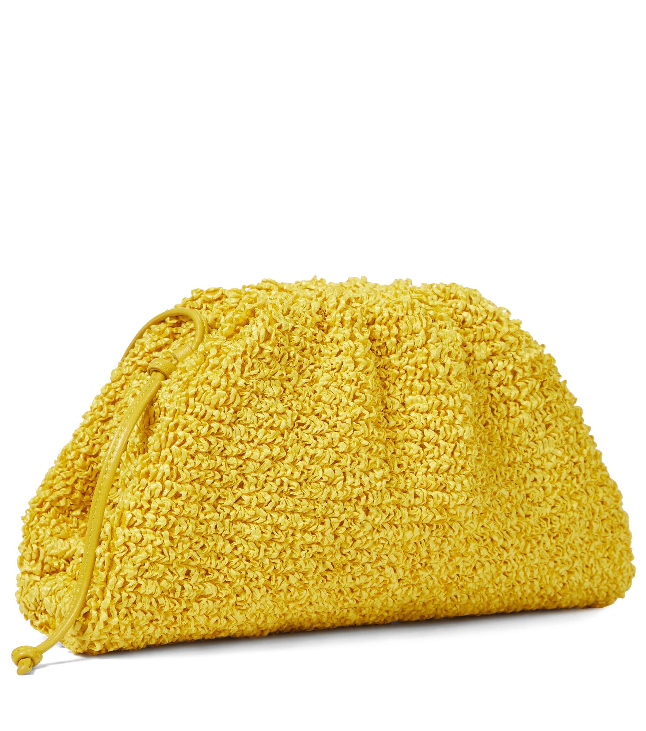 Bottega veneta yellow bag new arrivals