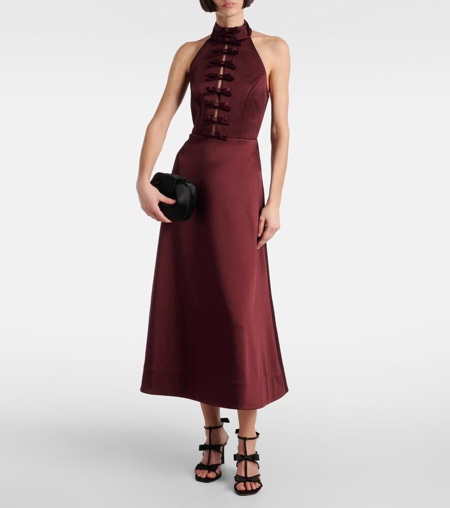 rebecca vallance burgundy dress Akari Gown Maroon Size 8