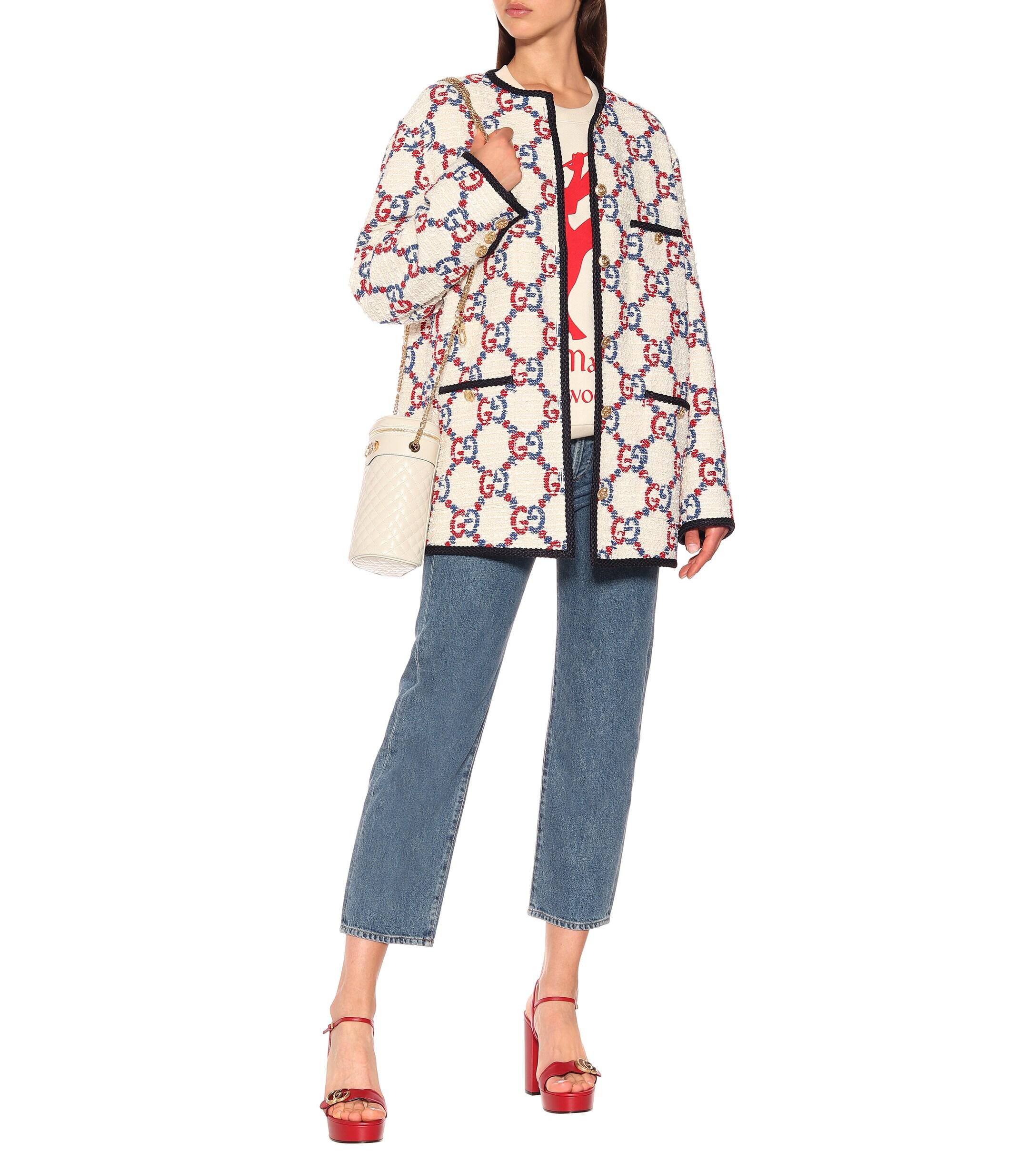 red gucci platform sandals