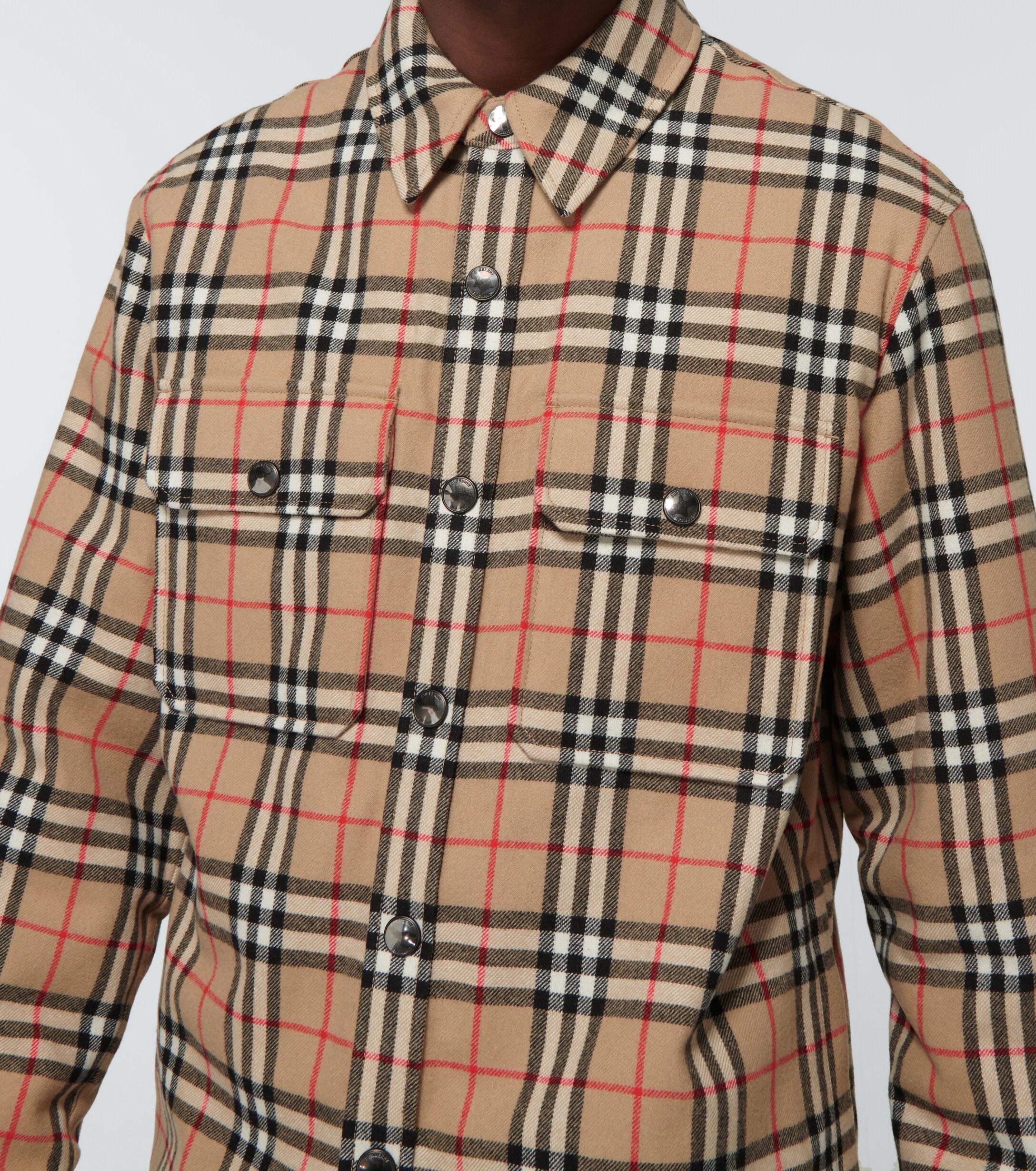 burberry overshirt