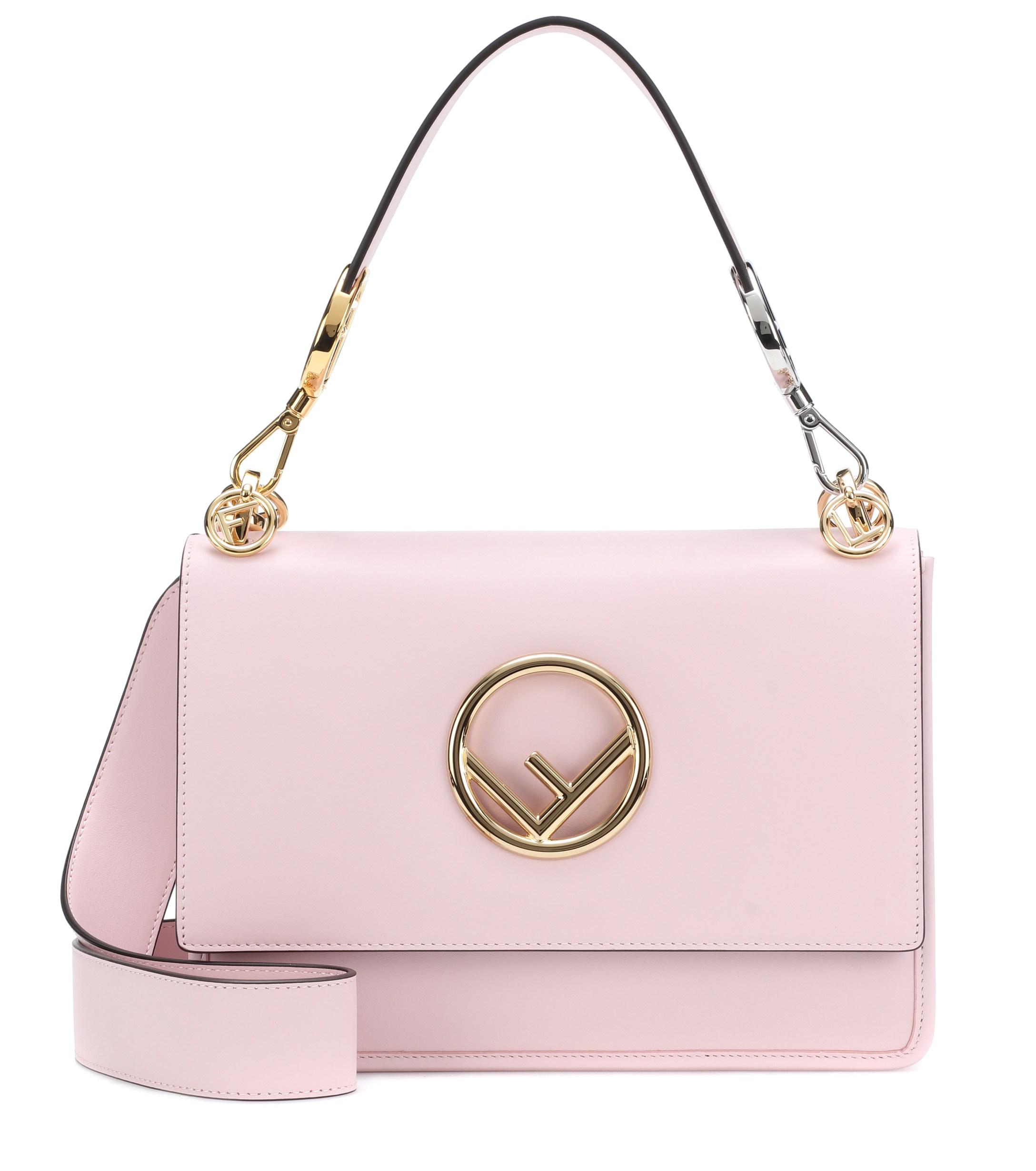fendi kan if shoulder bag
