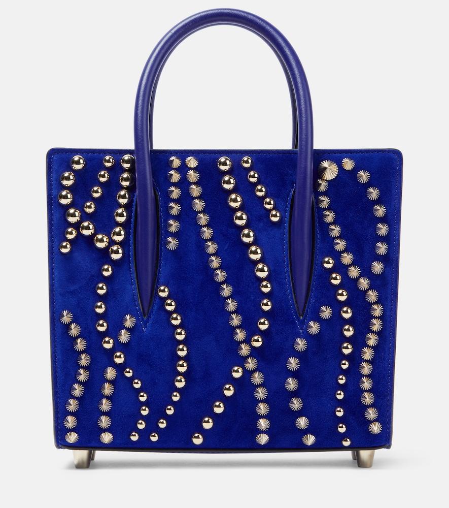 Blue Christian Louboutin Tote bags for Women | Lyst