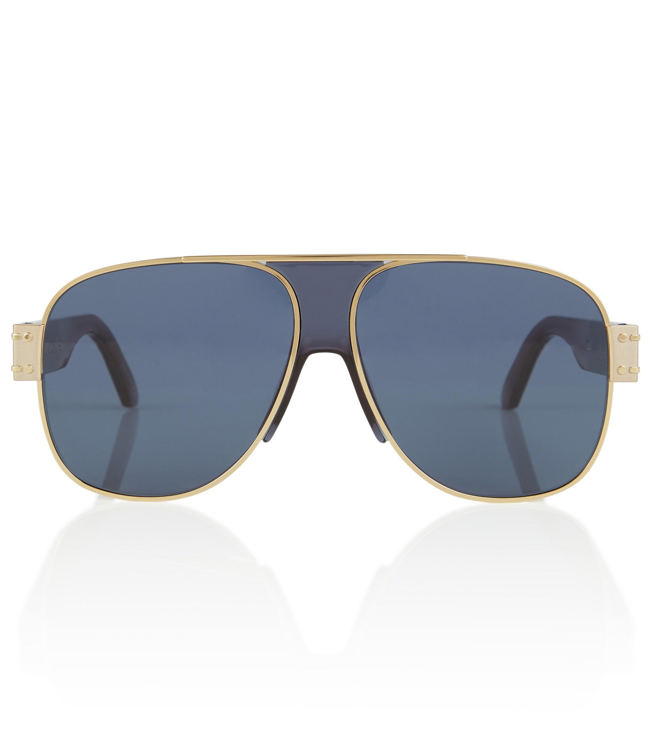 Dior Synthetik Aviator-Sonnenbrille DiorBobby A1U in Grau Damen Accessoires Sonnenbrillen 