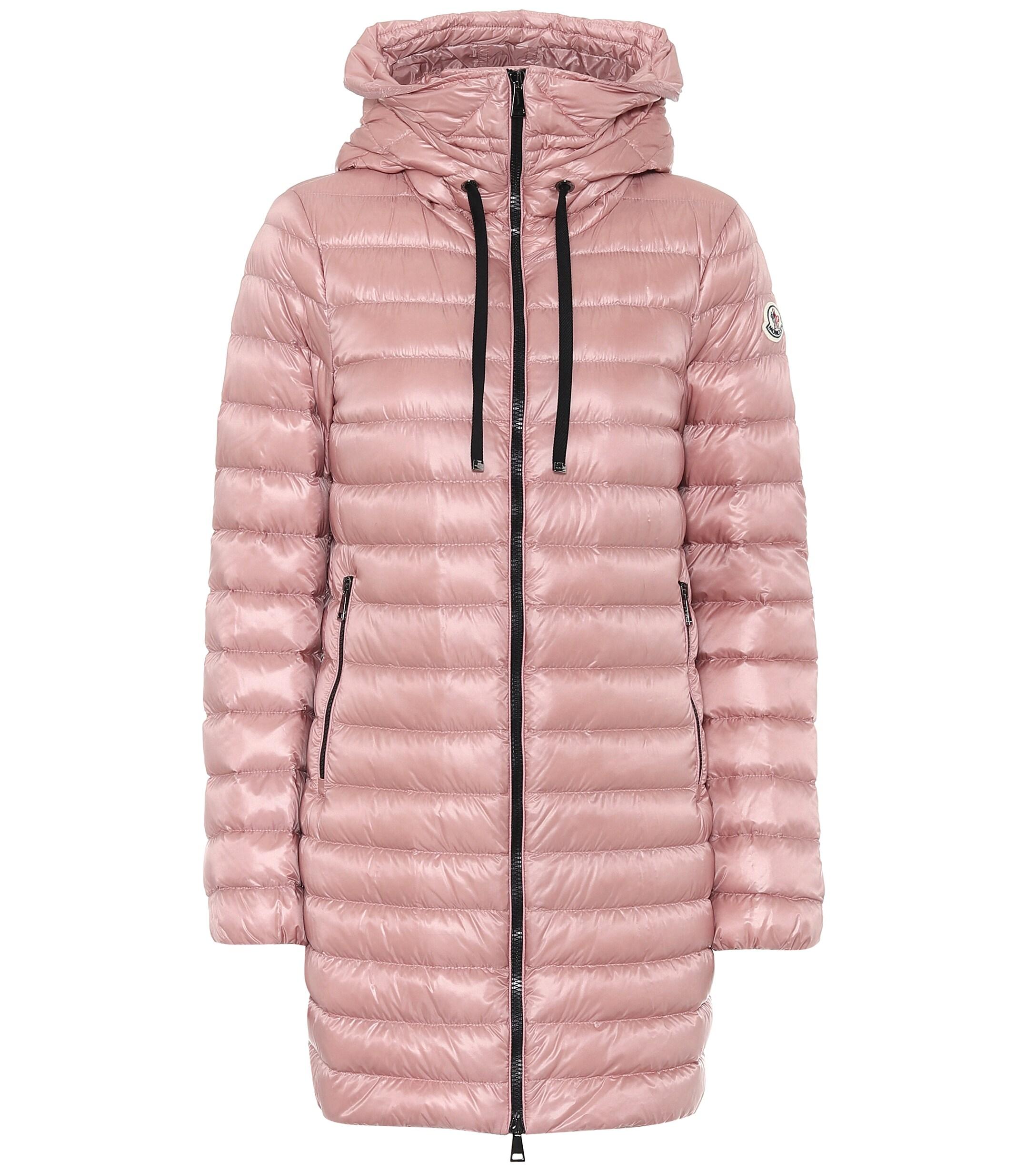 Moncler Rubis Daunenmantel Aus Gestepptem Shell Mit Kapuze in Pink | Lyst AT