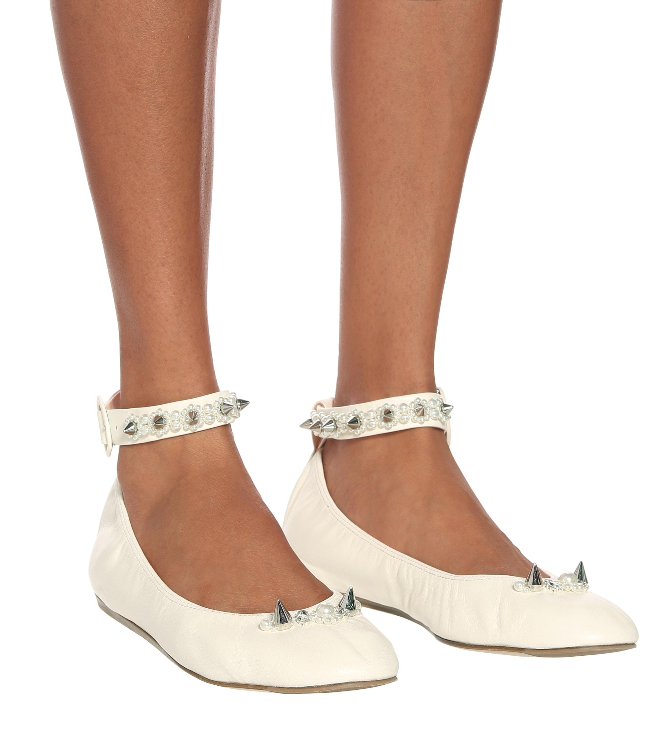 rochas ballet flats