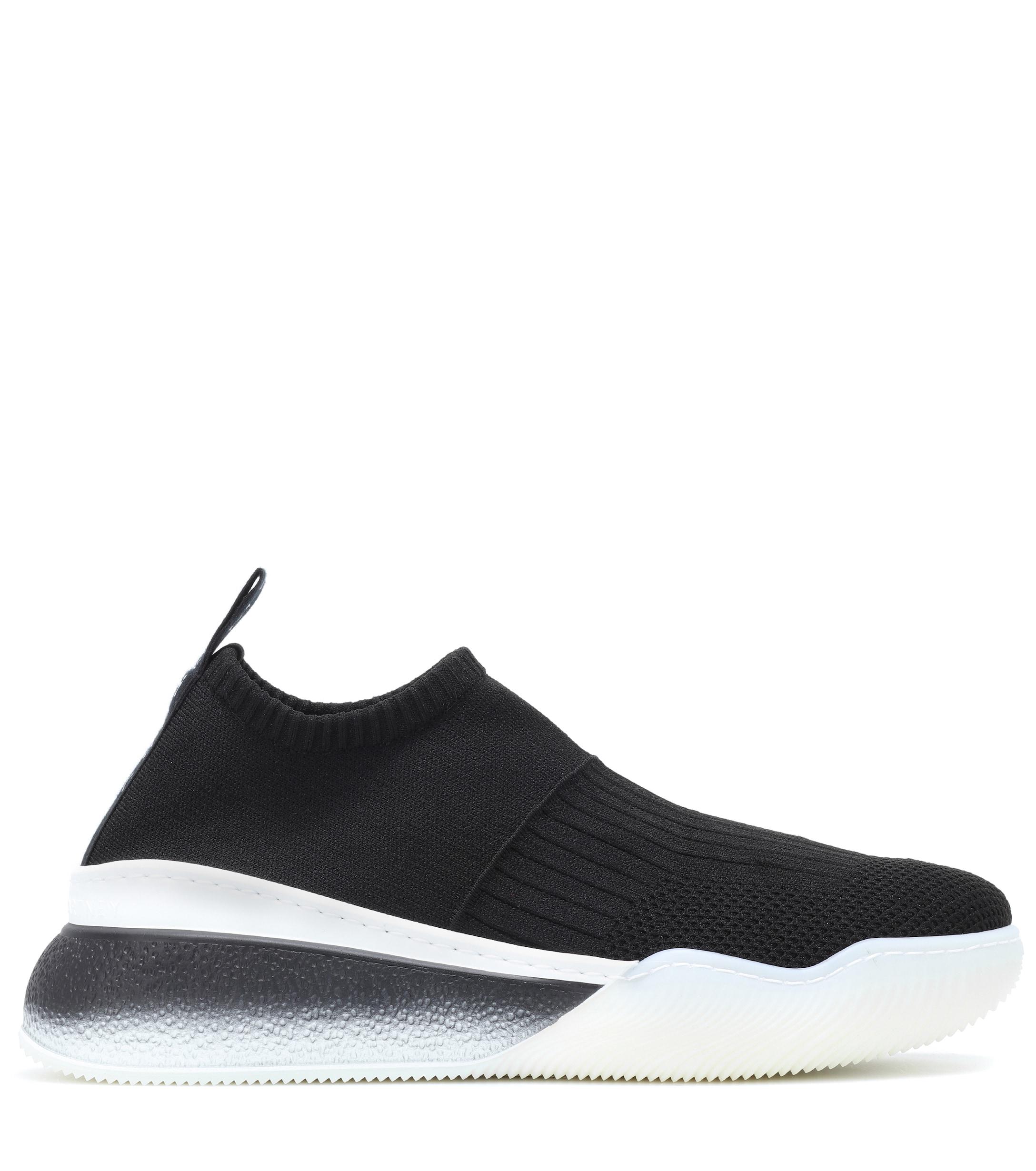 stella mccartney loop sneakers black