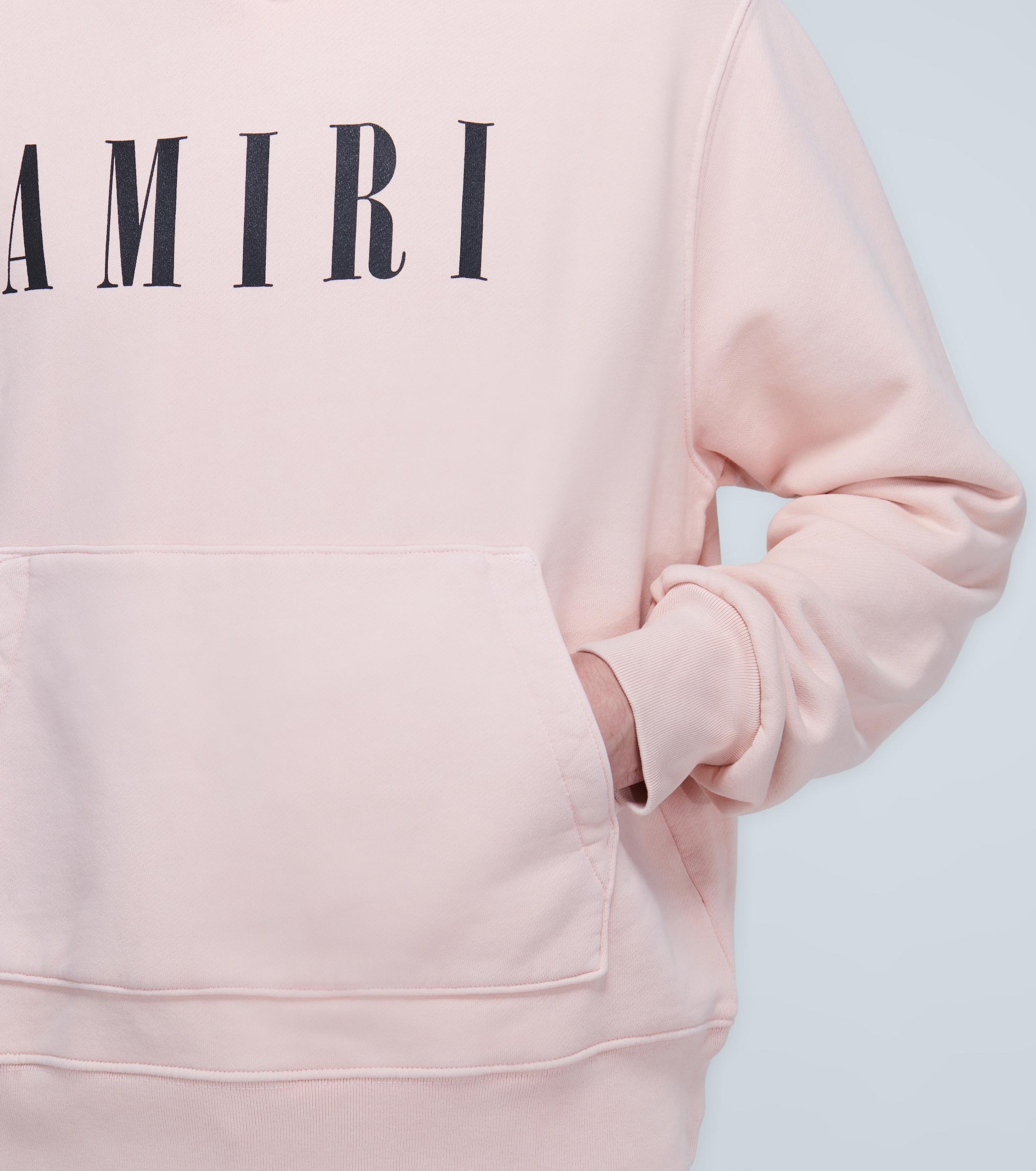 amiri pink sweatshirt