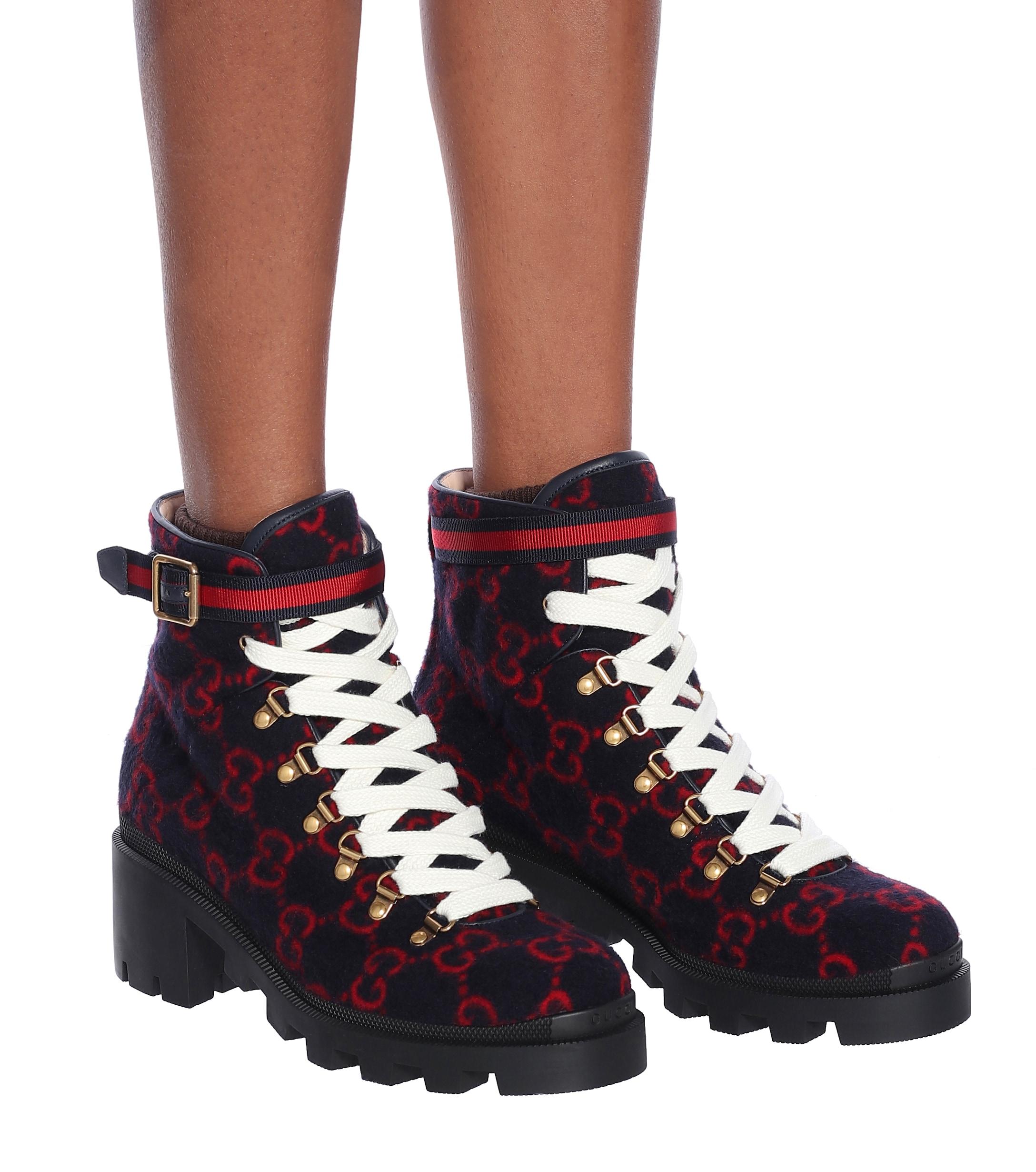gucci blue boots