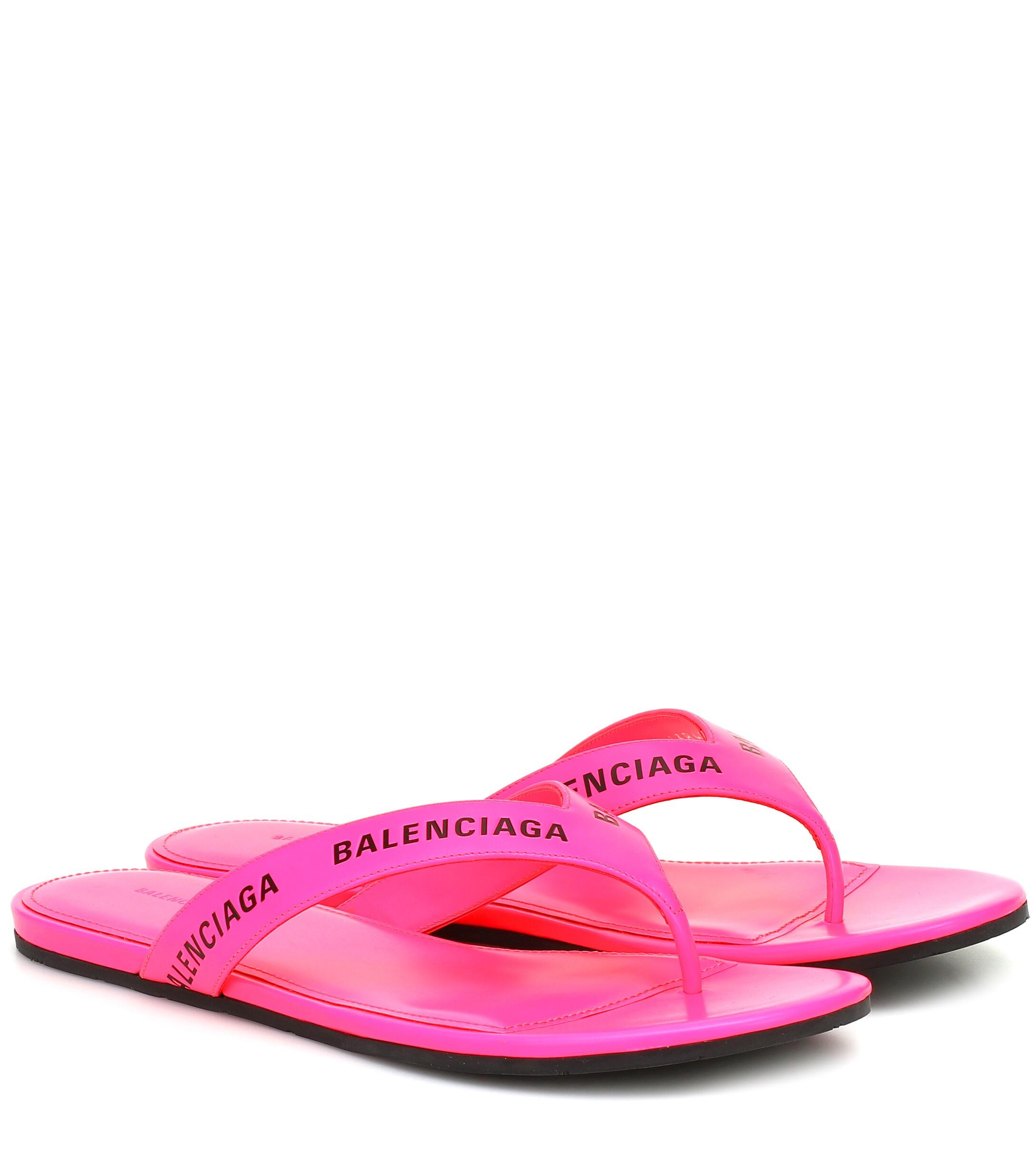 balenciaga flip flops