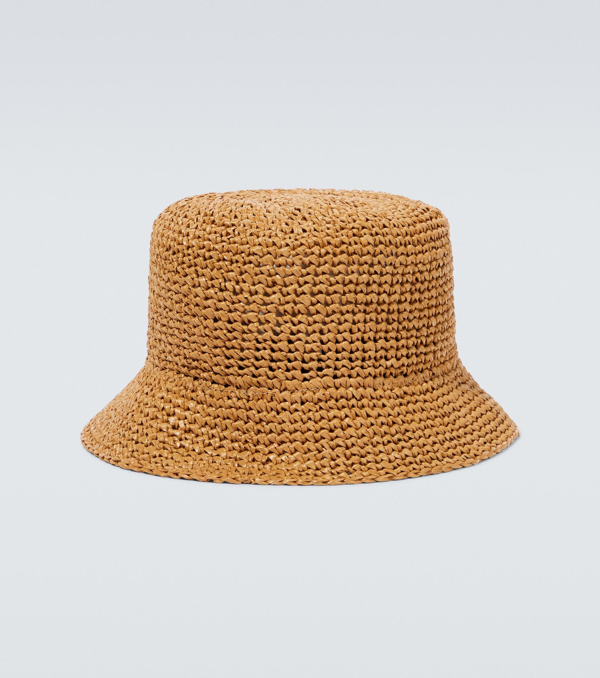 TB Denim Bucket Hat in Blue - Burberry