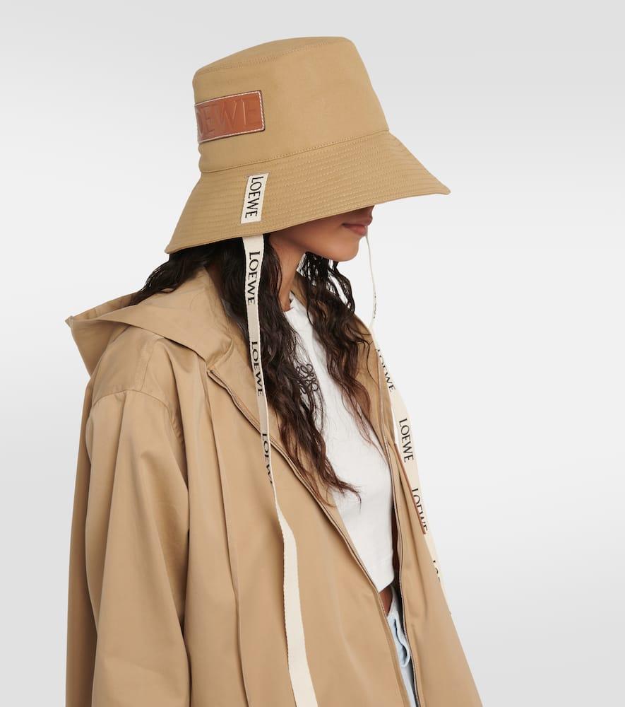 Loewe Luxury Fisherman Hat In Canvas in Natural | Lyst