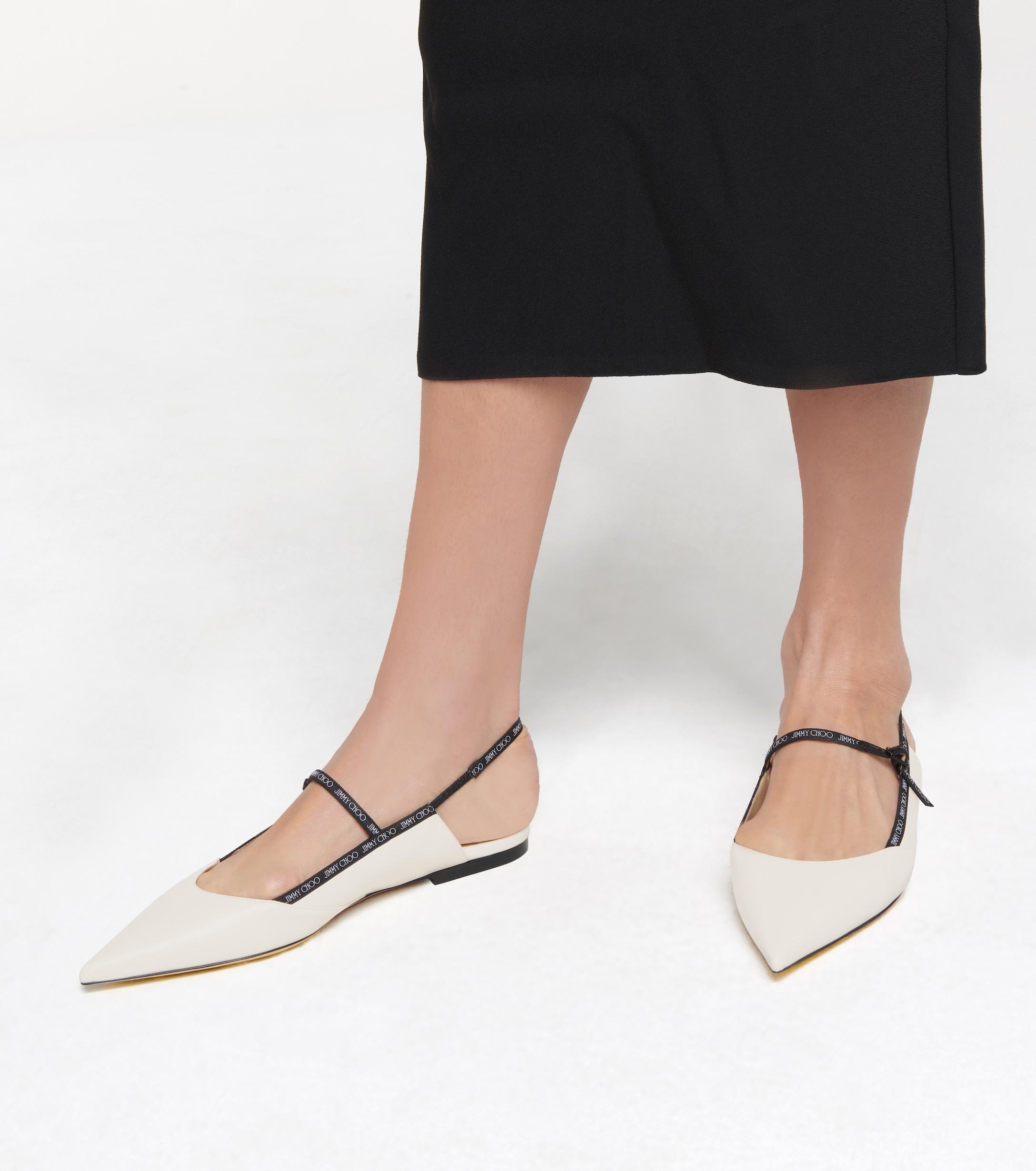 Jimmy choo discount bow slingback flats