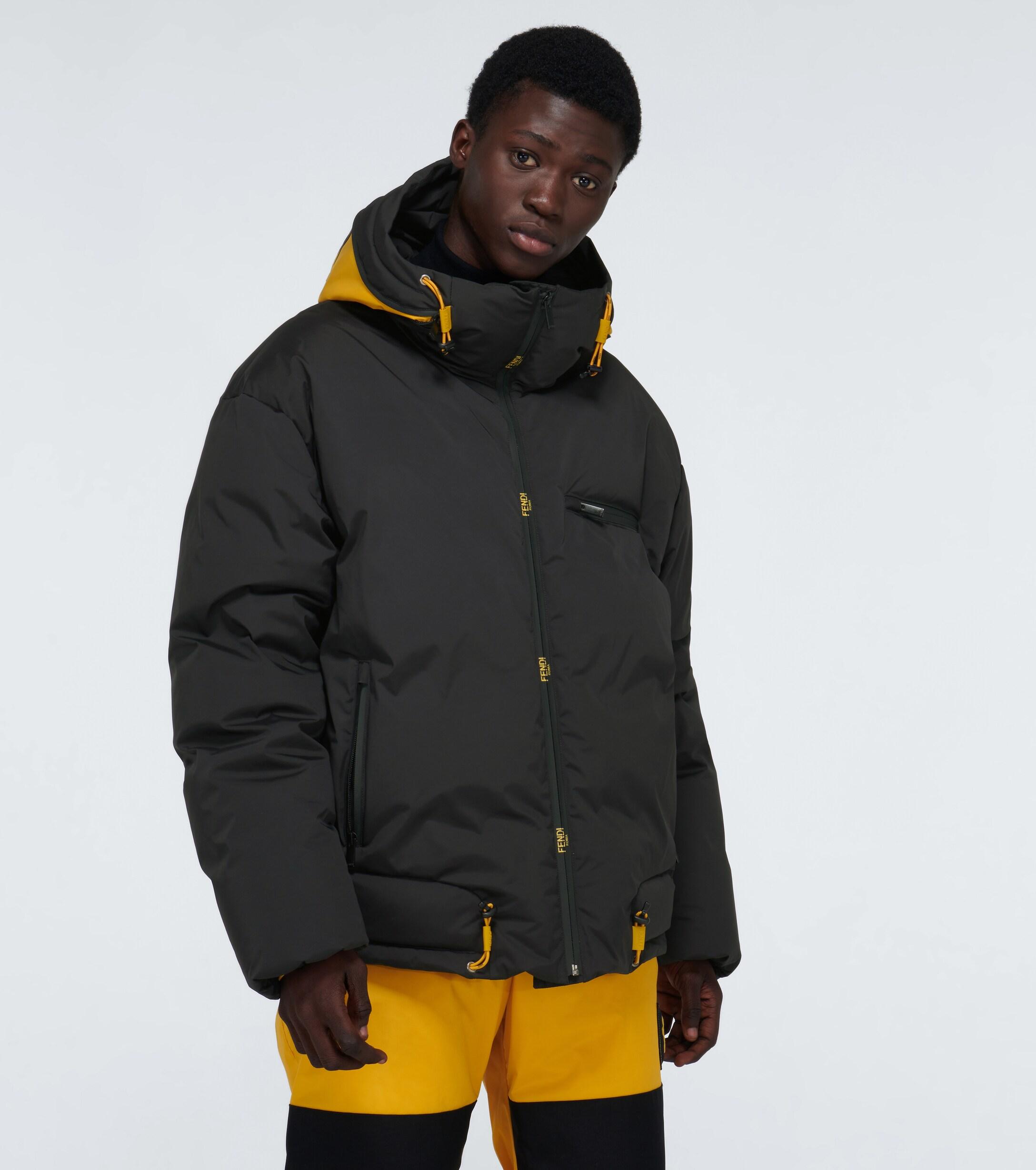 Fendi Technical Ski Jacket in Black for Men | Lyst