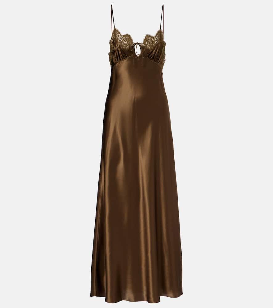 Women's Saint Laurent Maxi dresses | Lyst