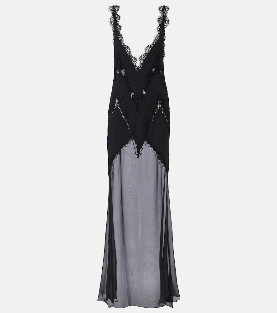 green emerald velvet dress Tom Ford Black Crocodile Embroidered Halterneck Gown Dress Spring Summ –  PauméLosAngeles main image 0