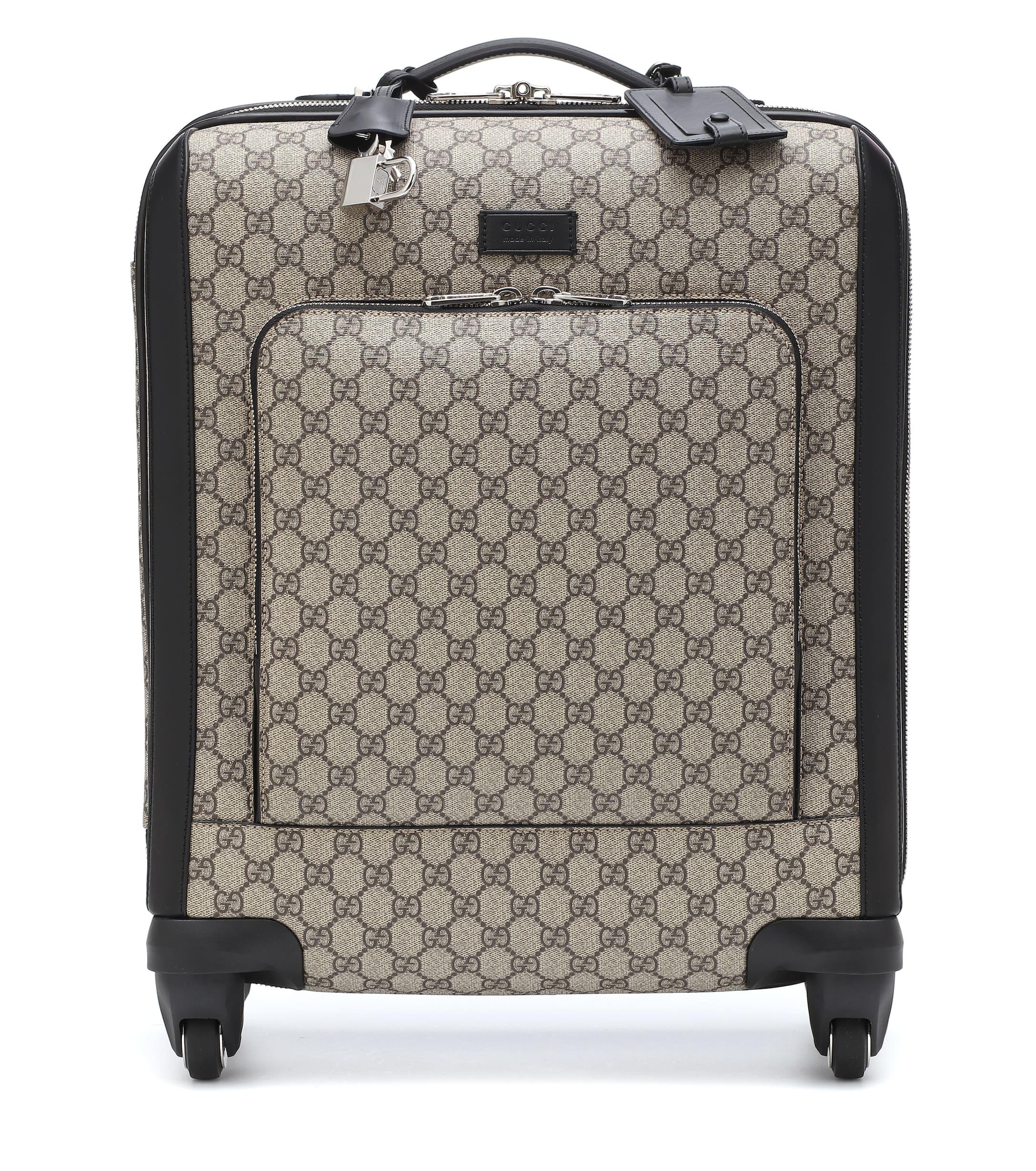 Gucci Medium Ophidia GG Supreme Carry-On - Blue