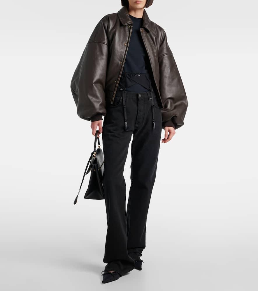 Balenciaga Leather jackets for Women | Online Sale up to 74