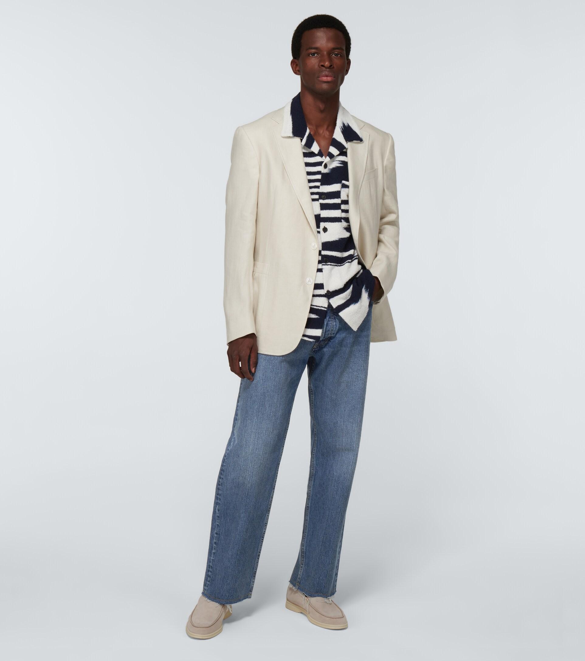 Kent Hayden Linen-blend Blazer 