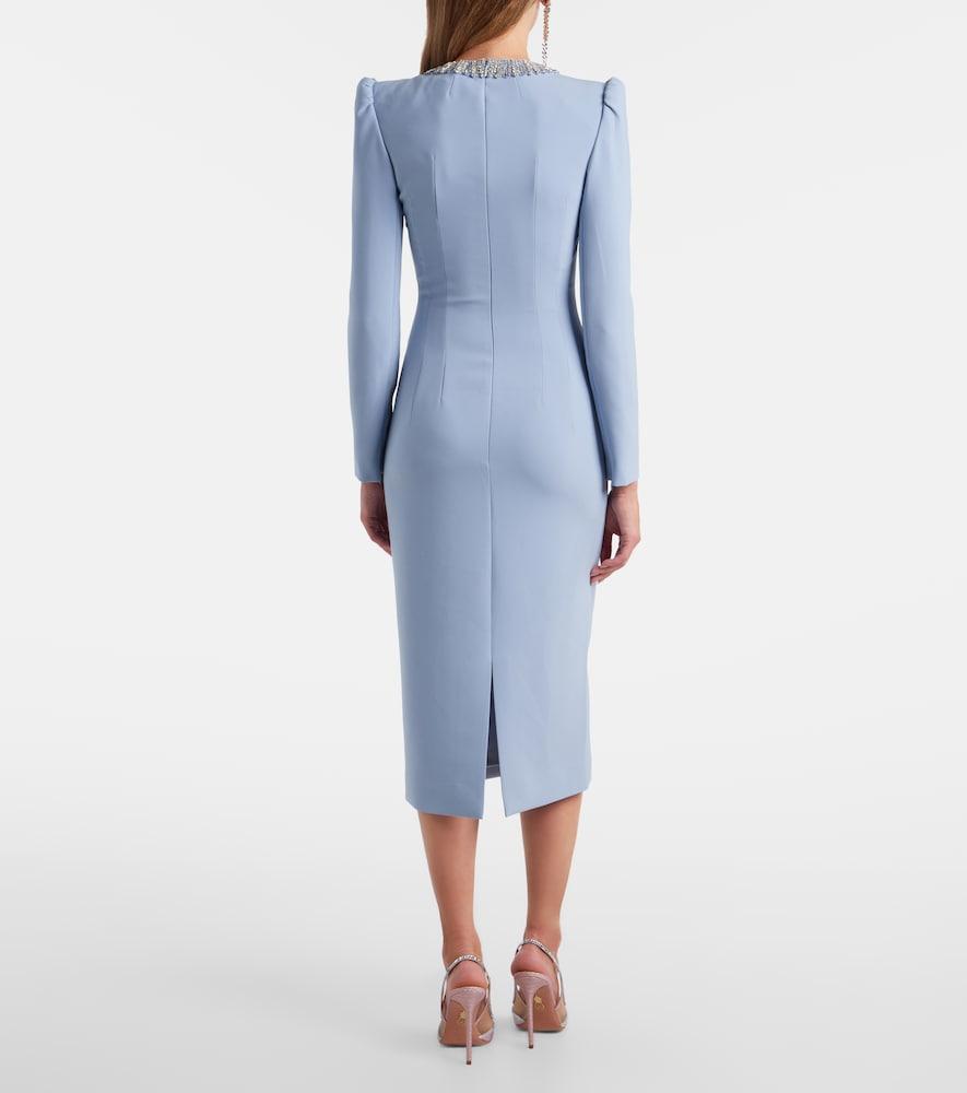jenny packham casual dresses JENNY PACKHAM Firefly crystal-embellished crepe gown