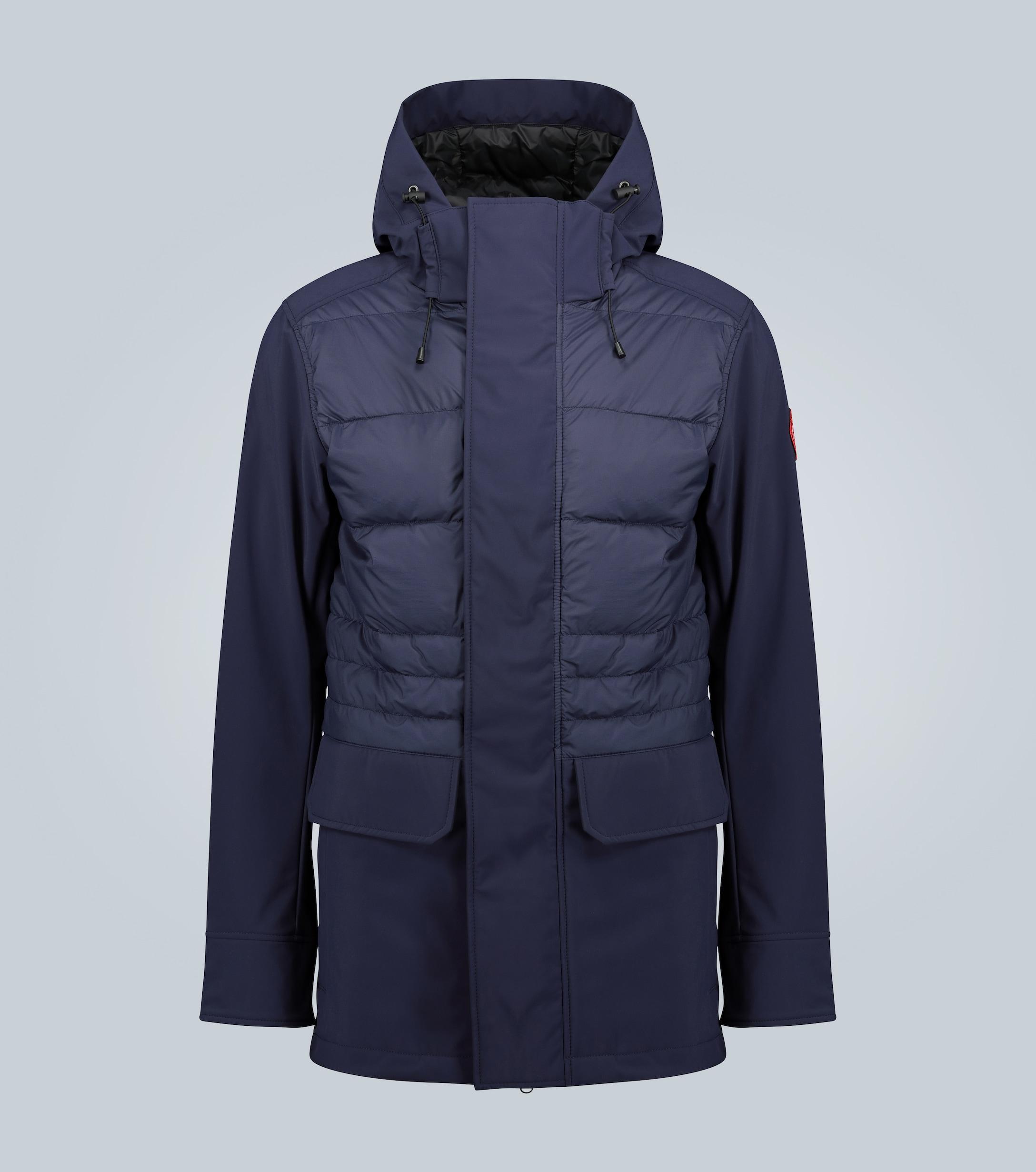 Canada Goose Goose Breton Paneled Coat in Blue for Men - Lyst