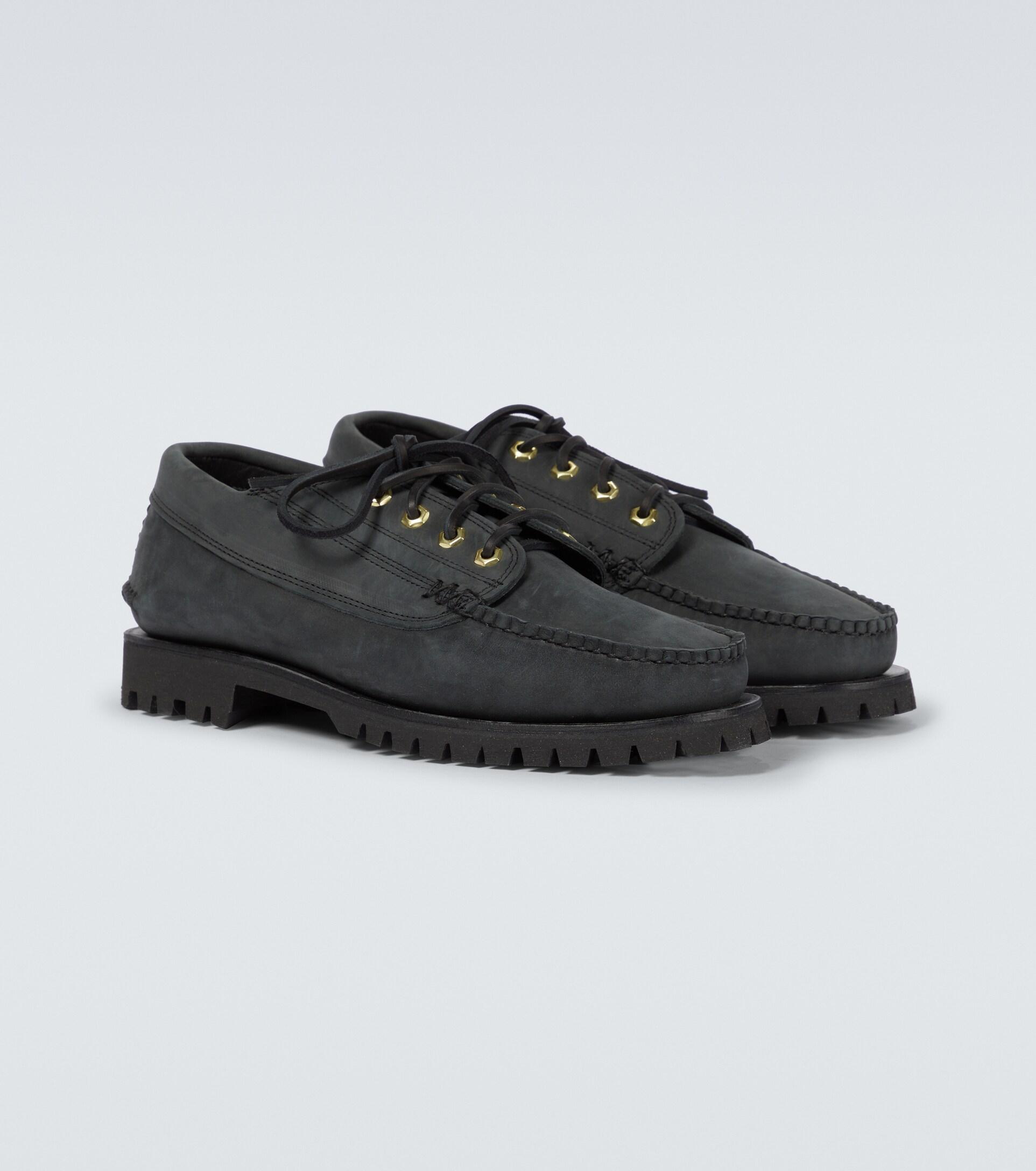 Yuketen Leather Angler Shoes With