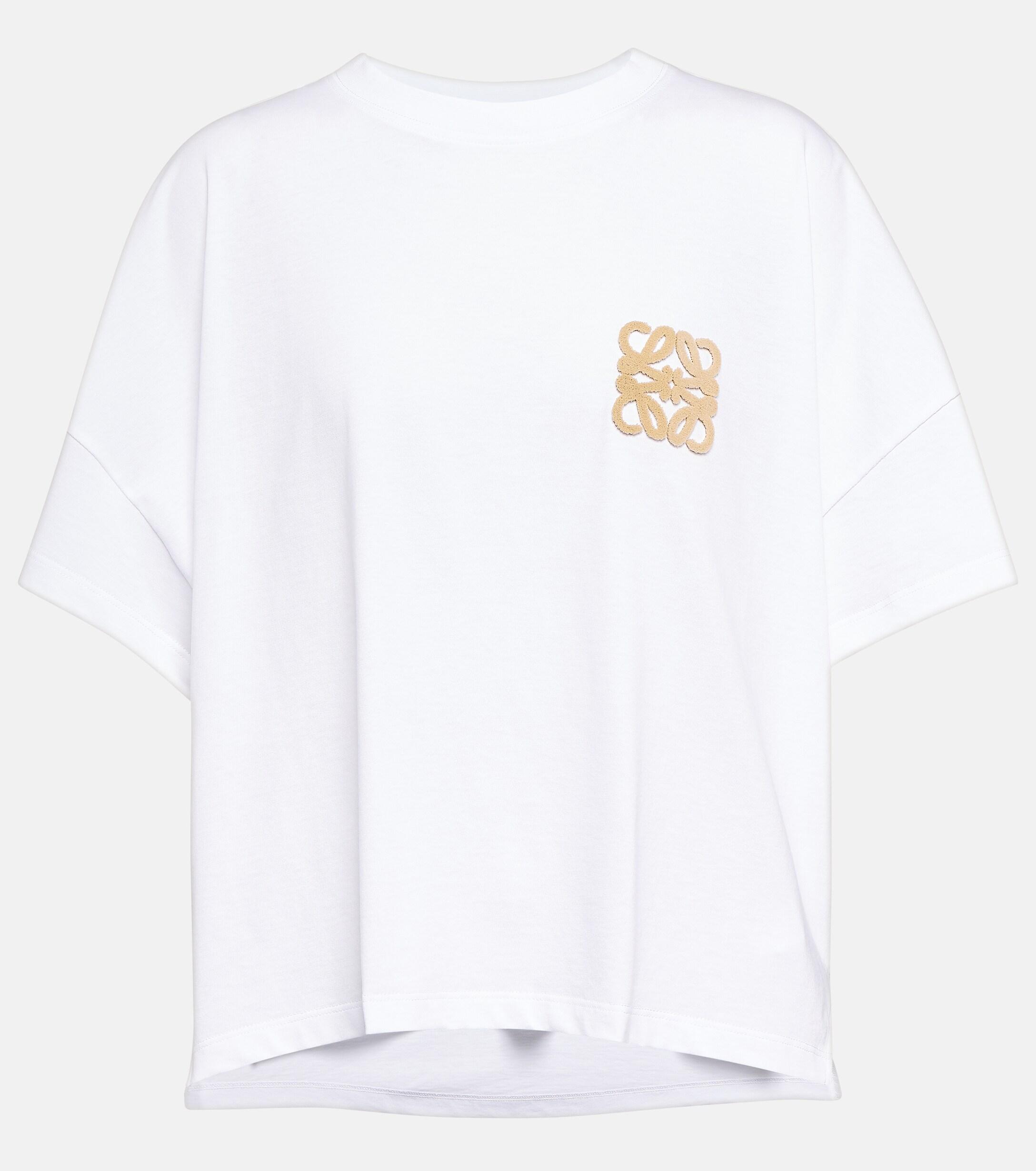 Loewe Paula's Ibiza Oversized Cotton T-shirt in White | Lyst UK