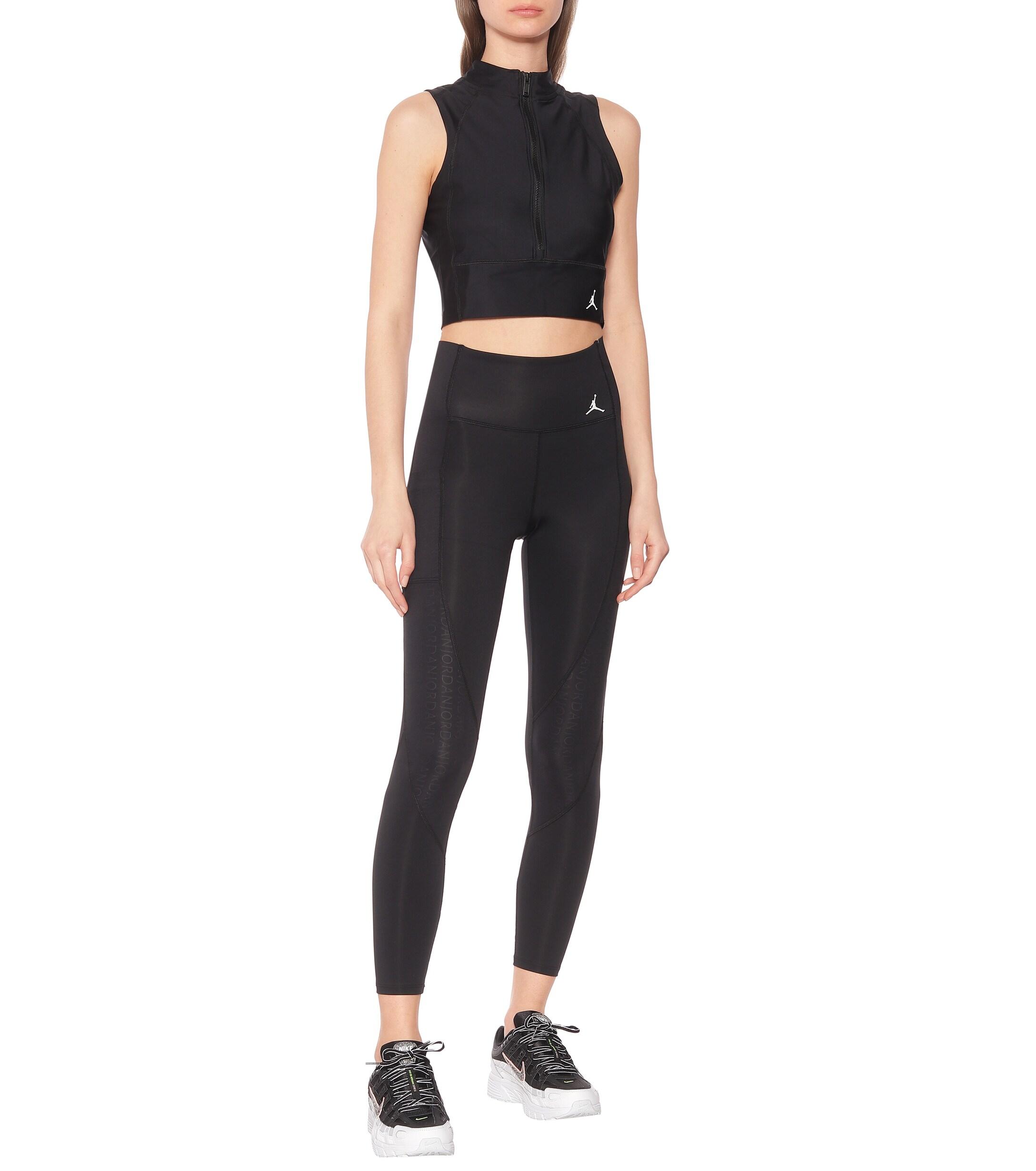 womens jordan crop top