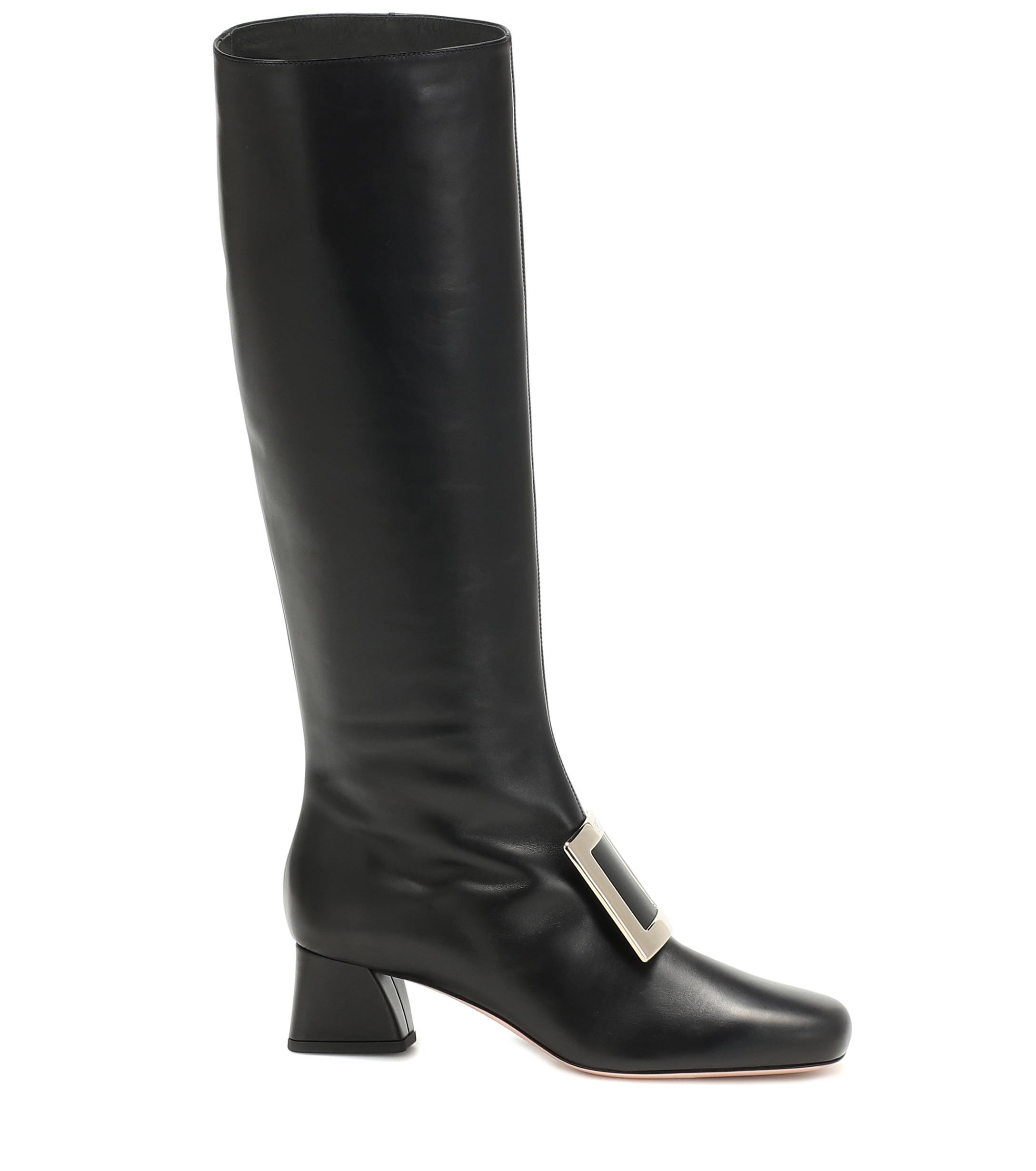 roger vivier knee high boots