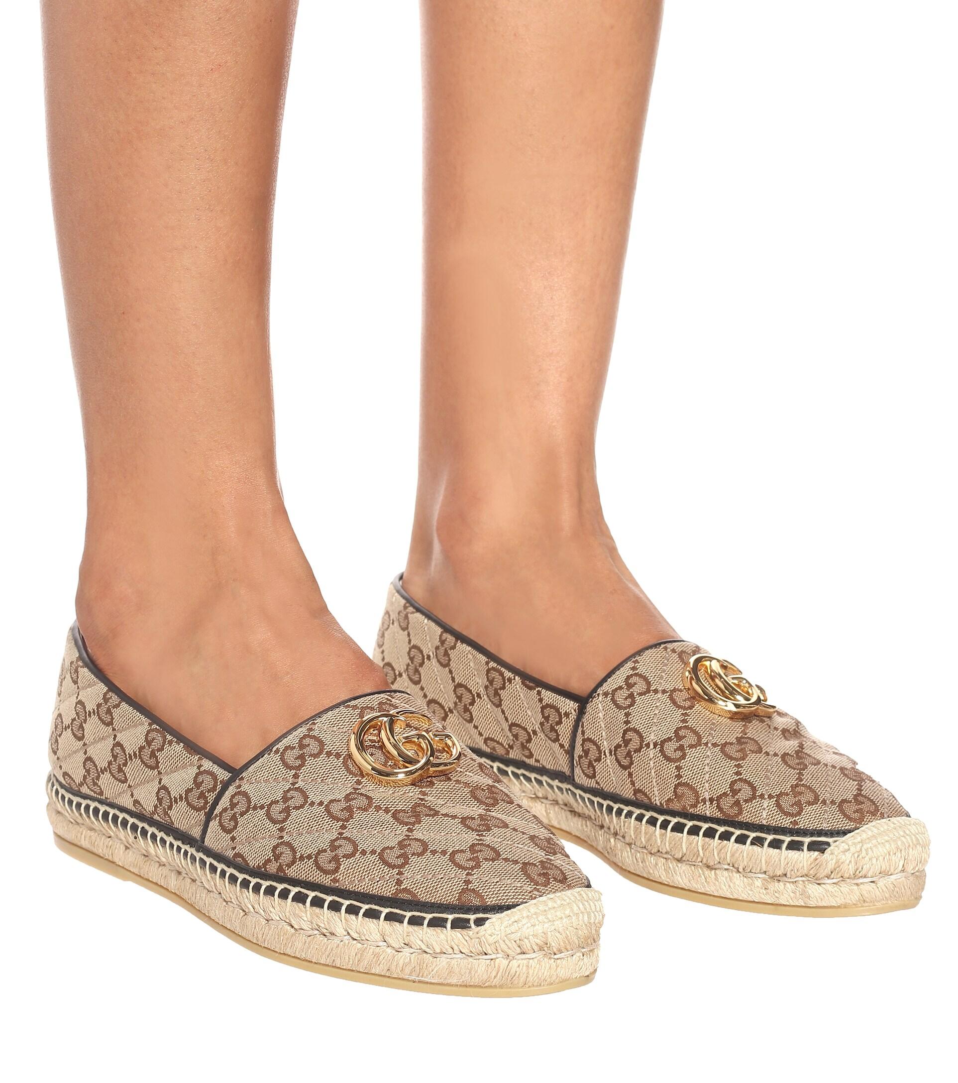 gucci bees espadrilles