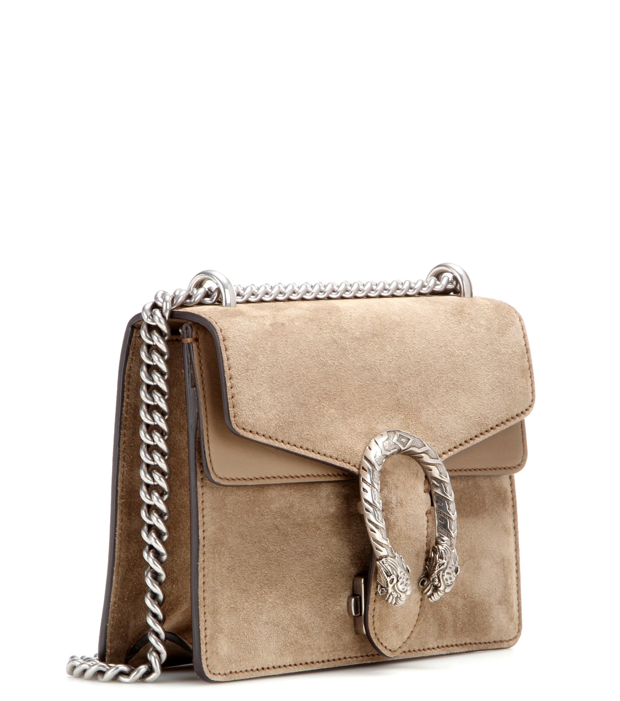 gucci dionysus tan suede