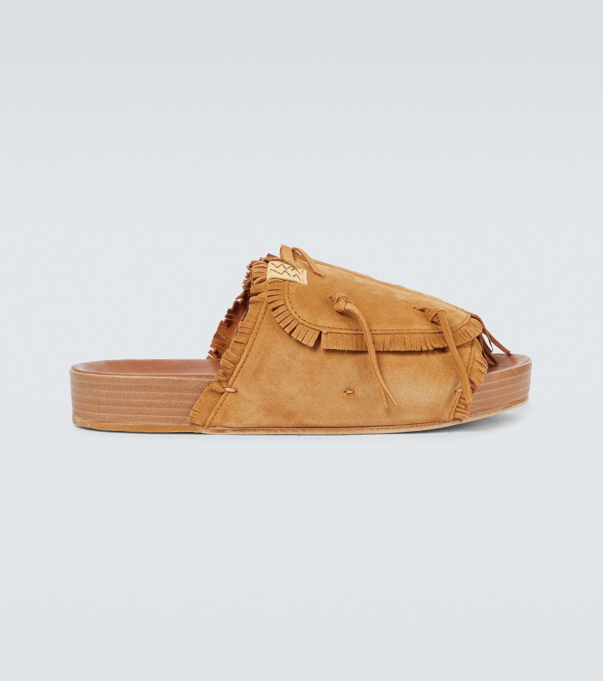 visvim 1ST CHRISTO SHAMAN FOLK BROWN-