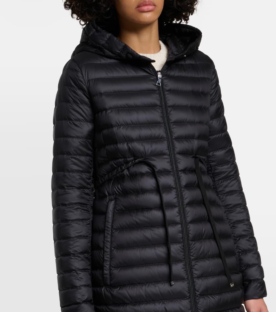 Moncler barbel hooded quilted shell coat hotsell